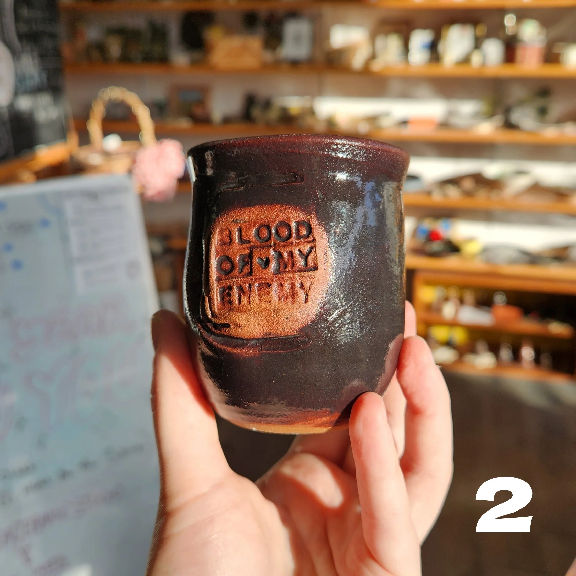 Blood Of My Enemies Cup — Salish Sea Ceramic Studio