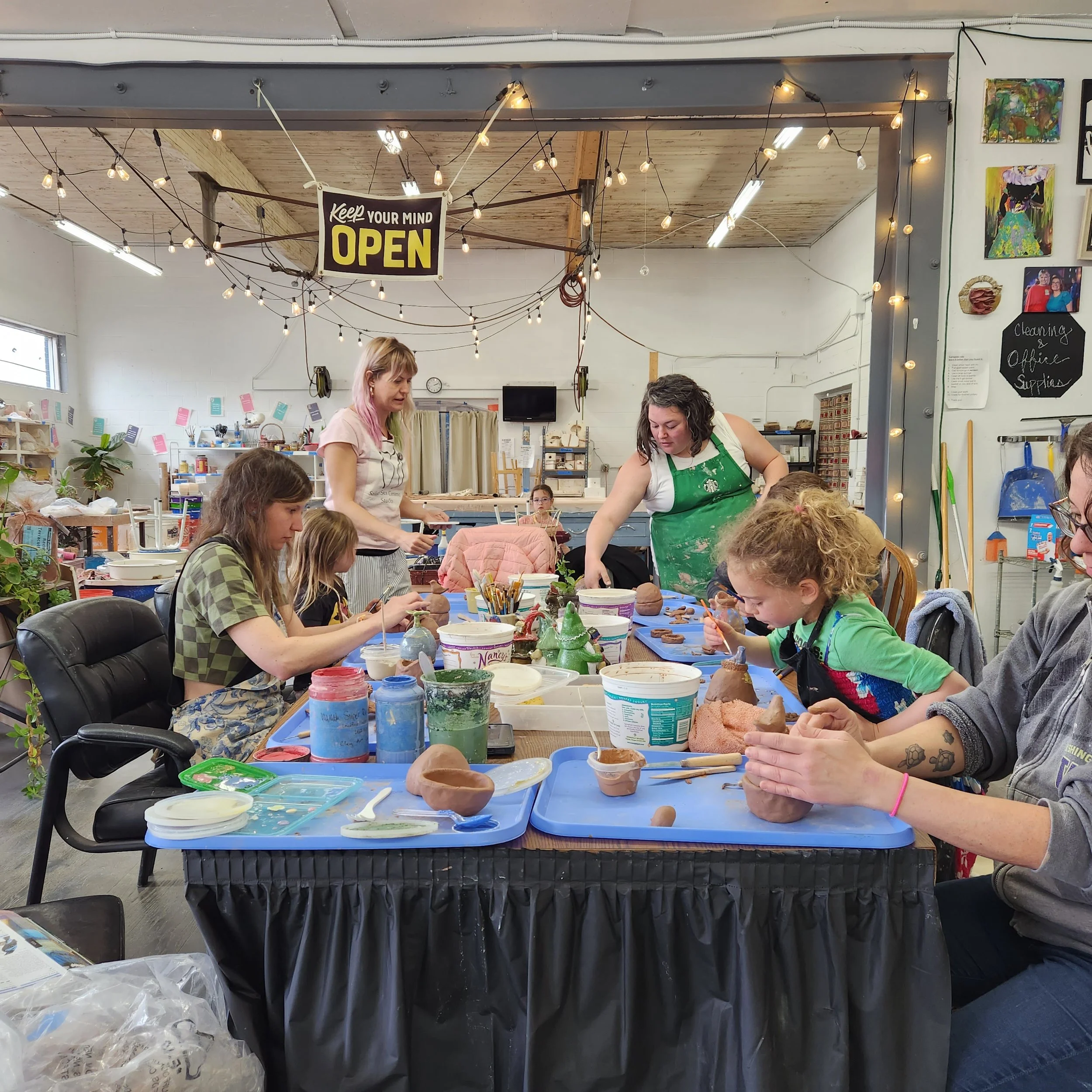 Clay punch card — Salish Sea Ceramic Studio