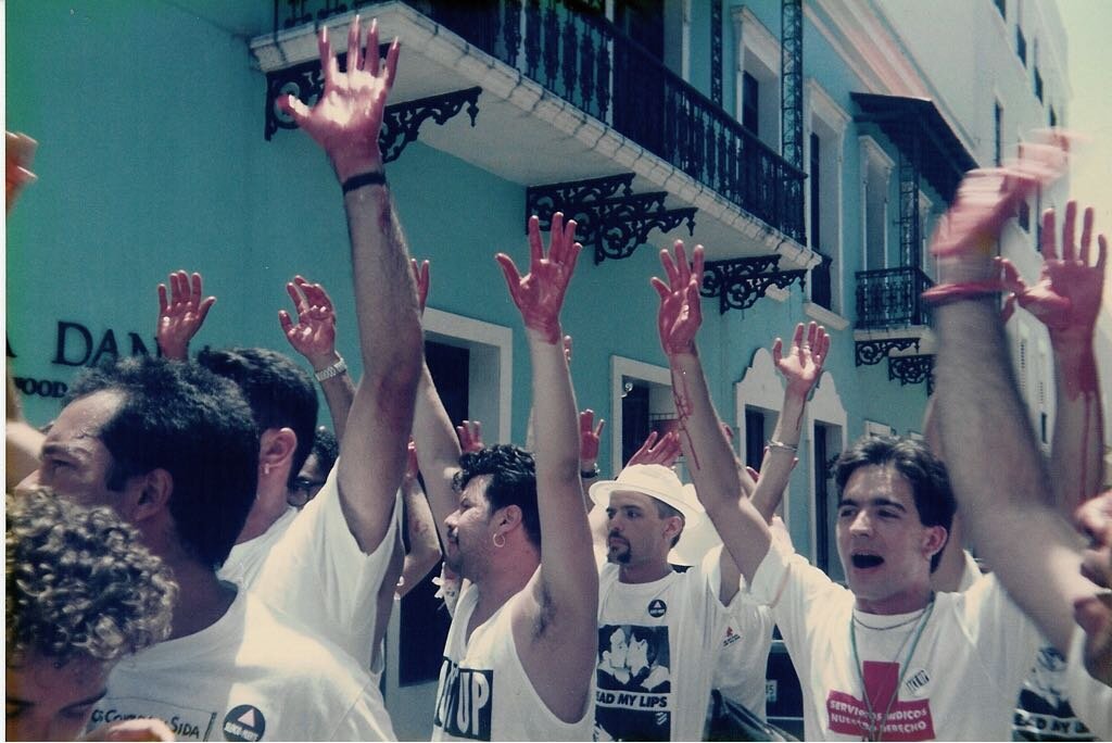  The Latina/o Caucus organized a series of demonstrations in 1990 that sparked an AIDS movement in Puerto Rico.&nbsp; 