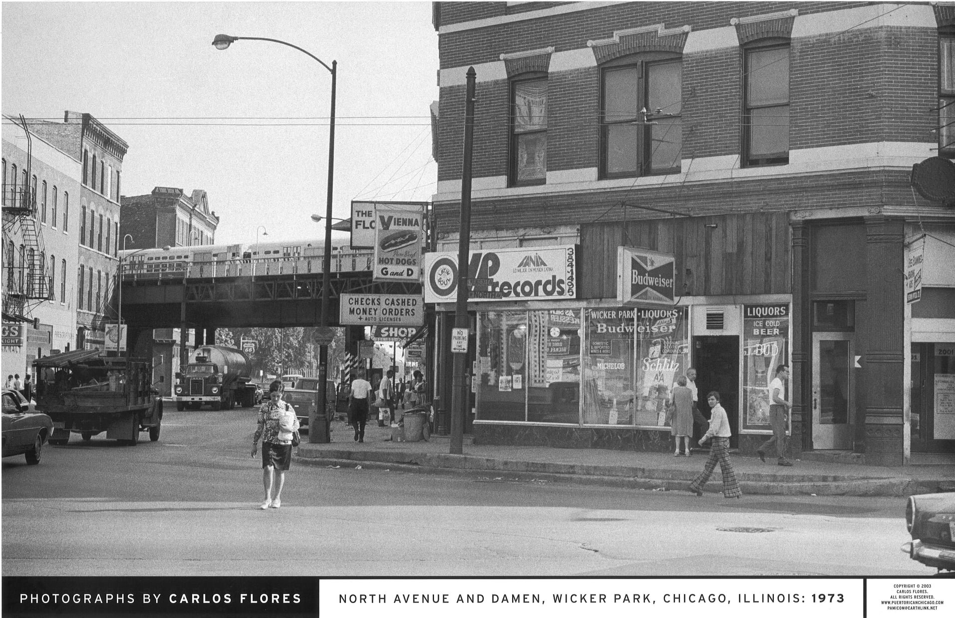  Poster # 3 - “North Avenue &amp; Damen, Wicker Park, Chicago, IL.“ (1973) 