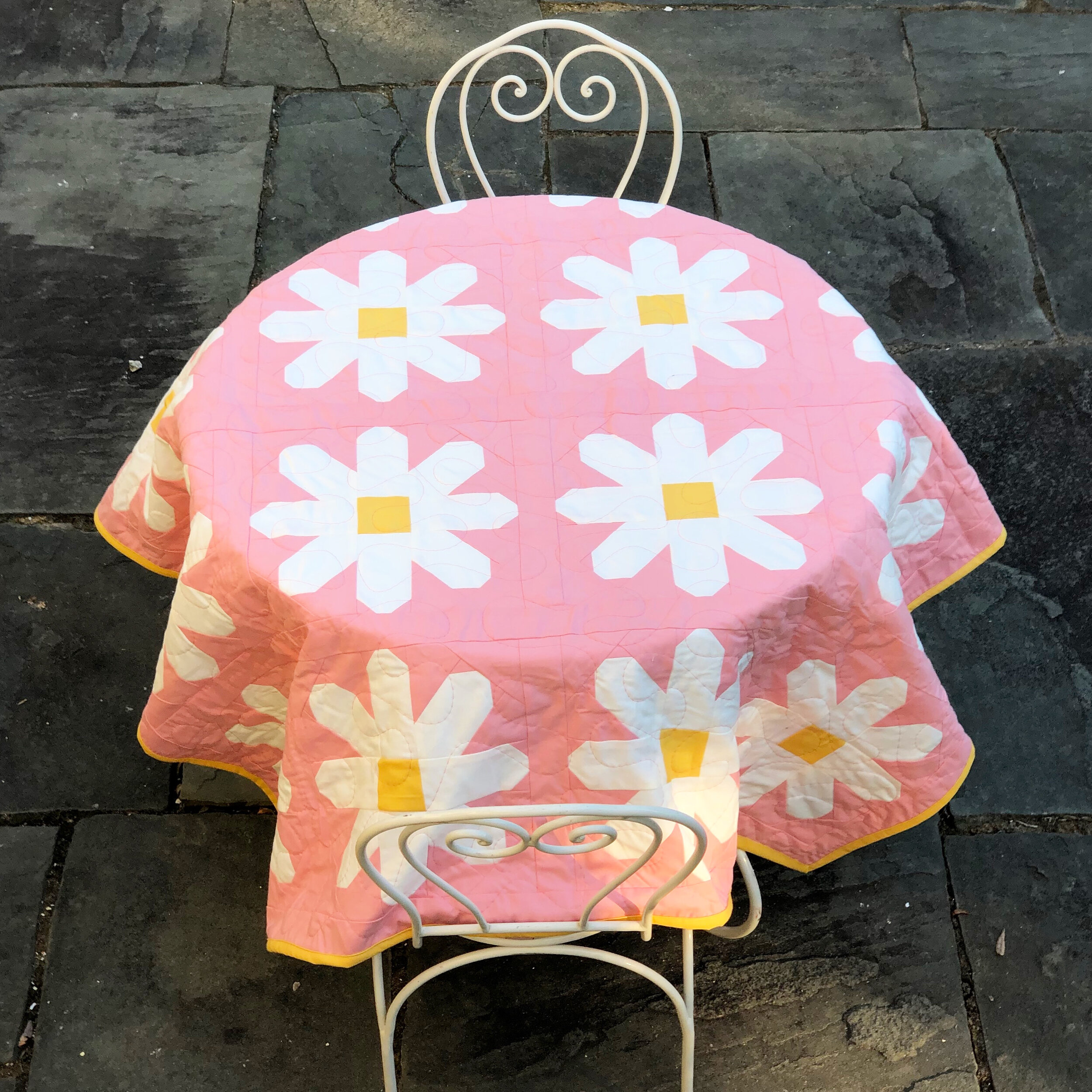 Baby Quilt - Flower Power