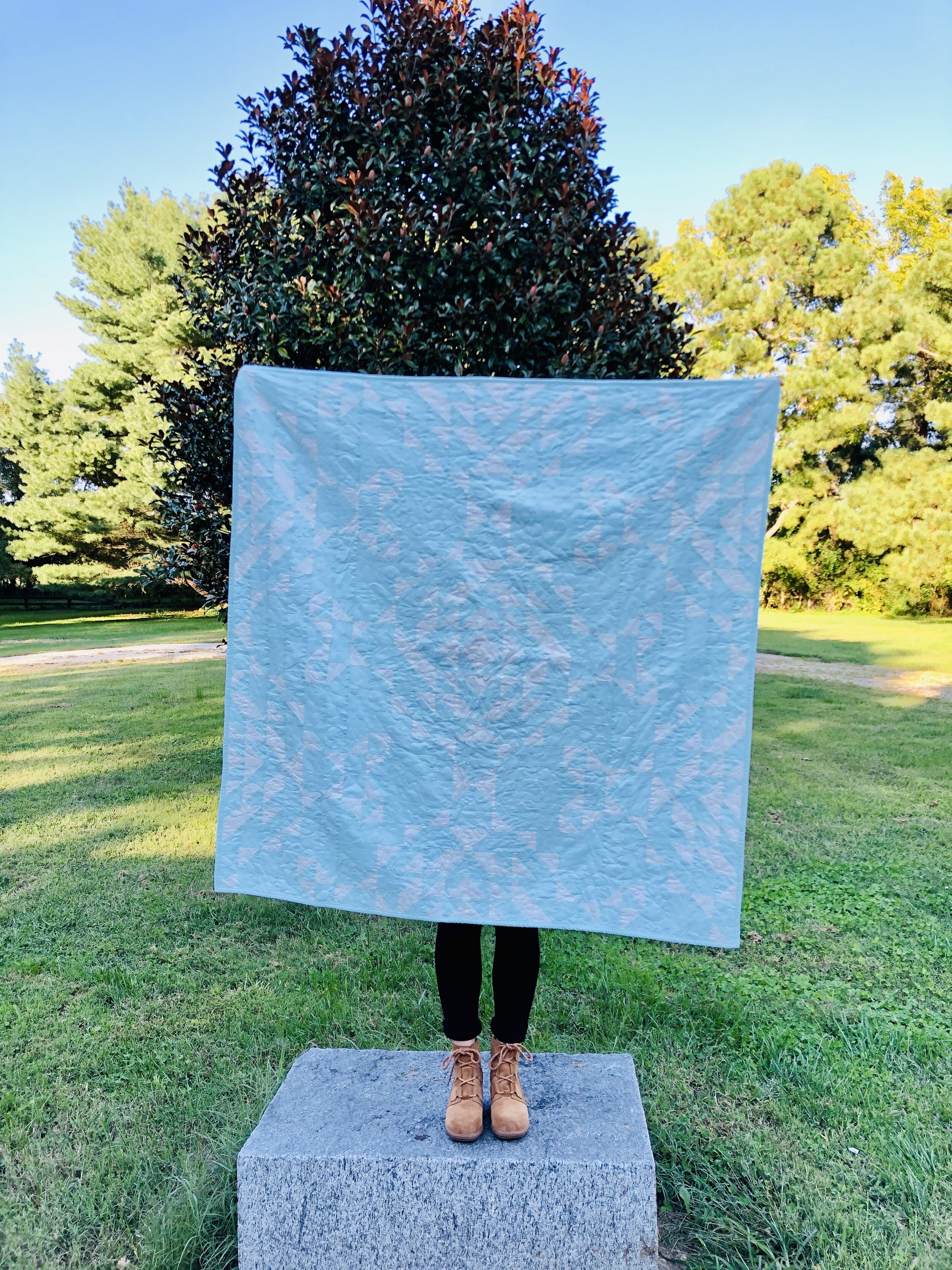 Baby Quilt - Lacey Bleu