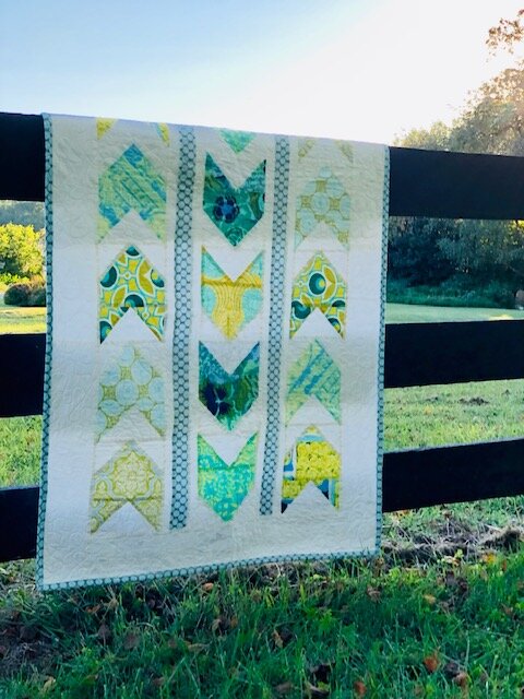 Baby Quilt - Follow Your Arrow II