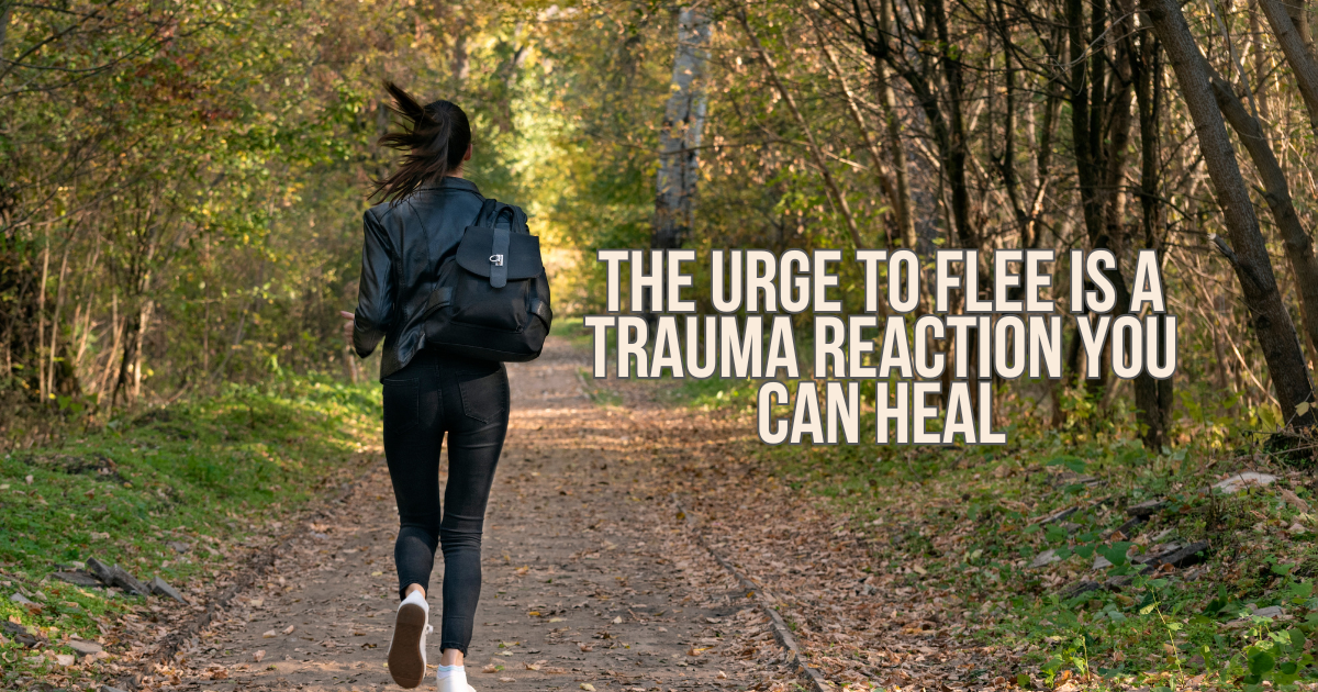 How the Flight Response from Trauma Sabotages Your Life—and How to Heal ...