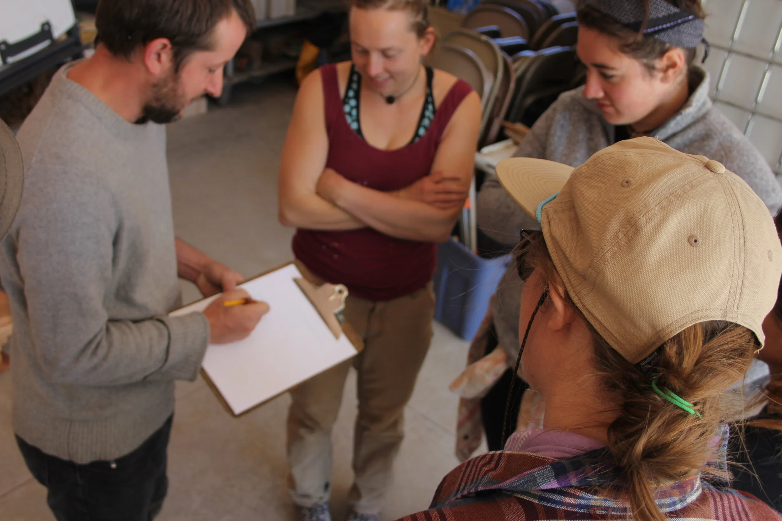  students working with Michael Beitz 