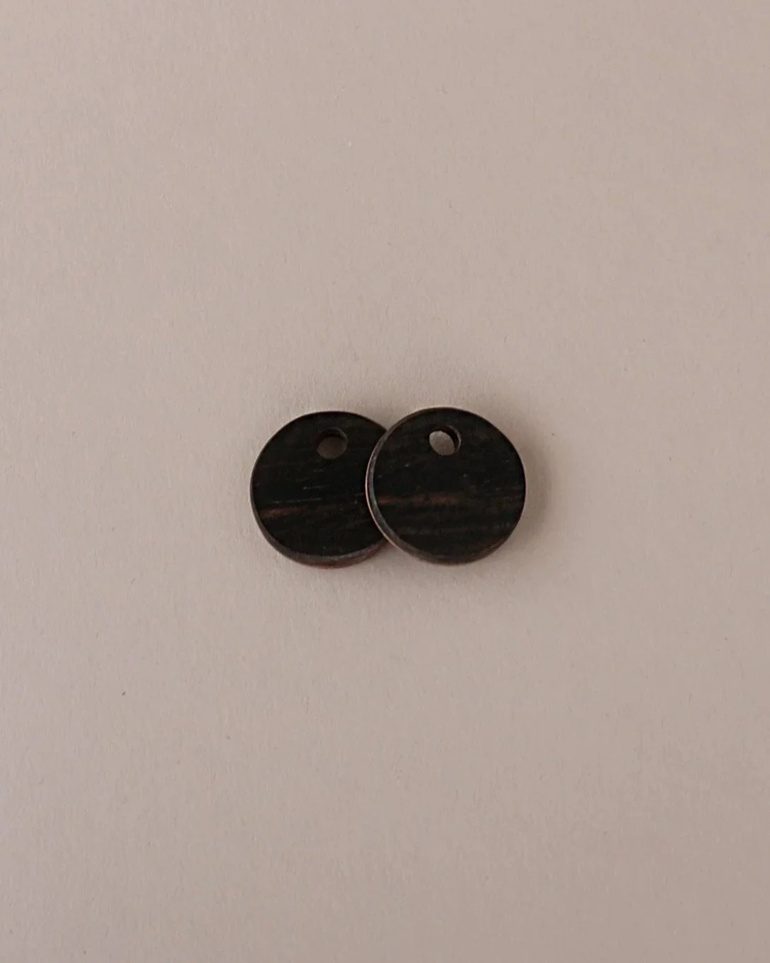 Small Solid Circles - Ebony - Add-On Pieces
