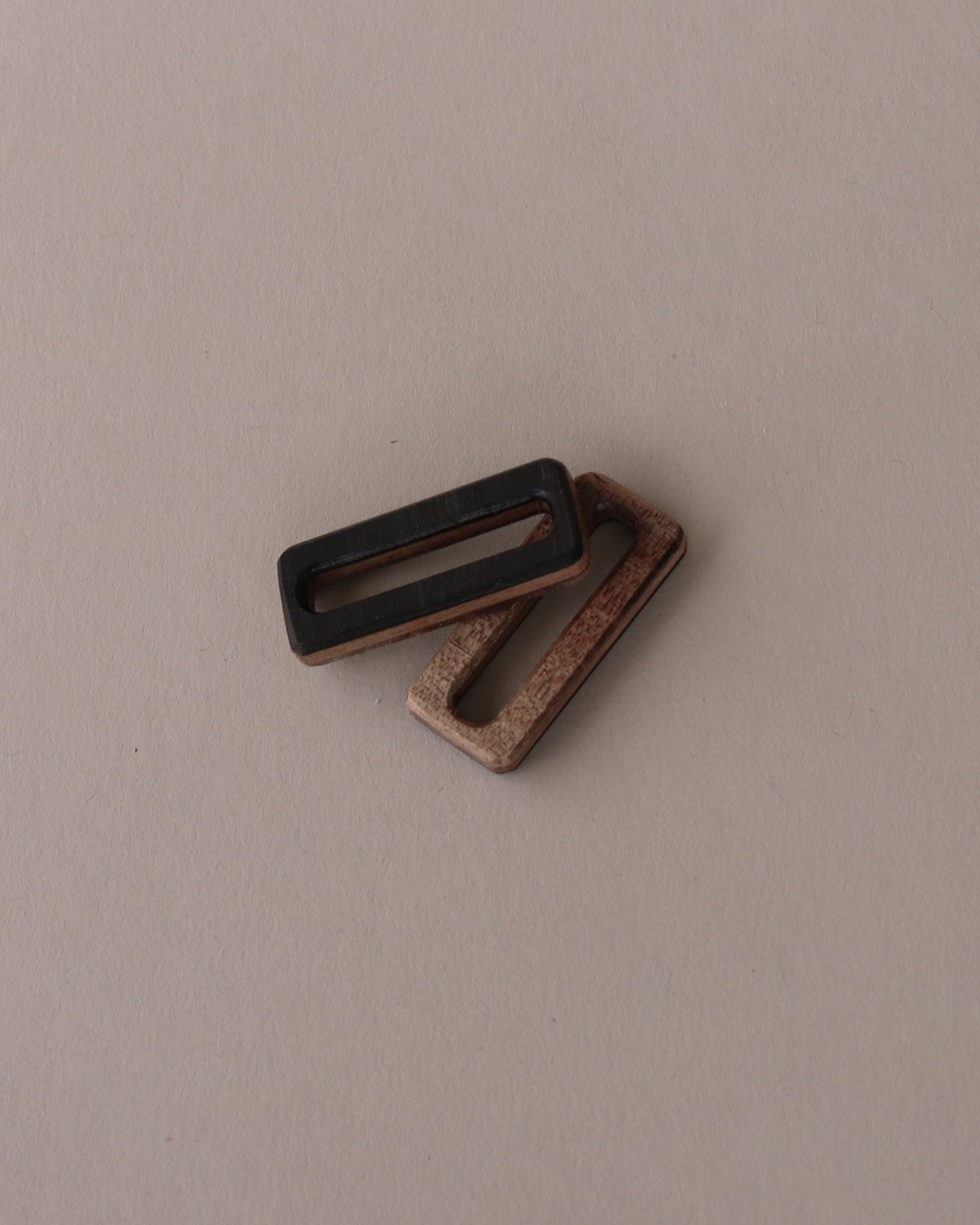 Thin Short Rectangles - Ebony - Add-On Pieces
