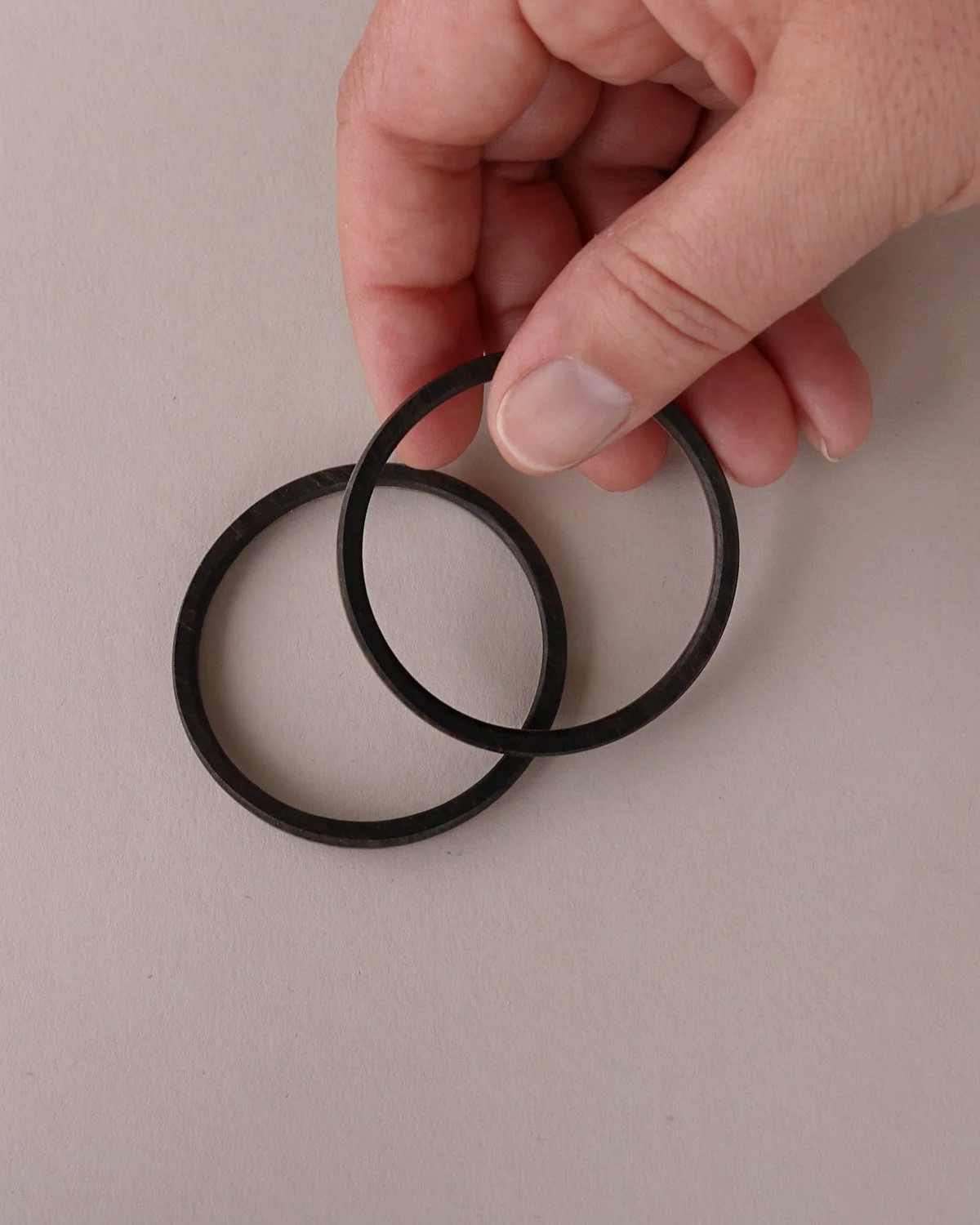 Thin Large Hollows - Ebony - Add-On Pieces