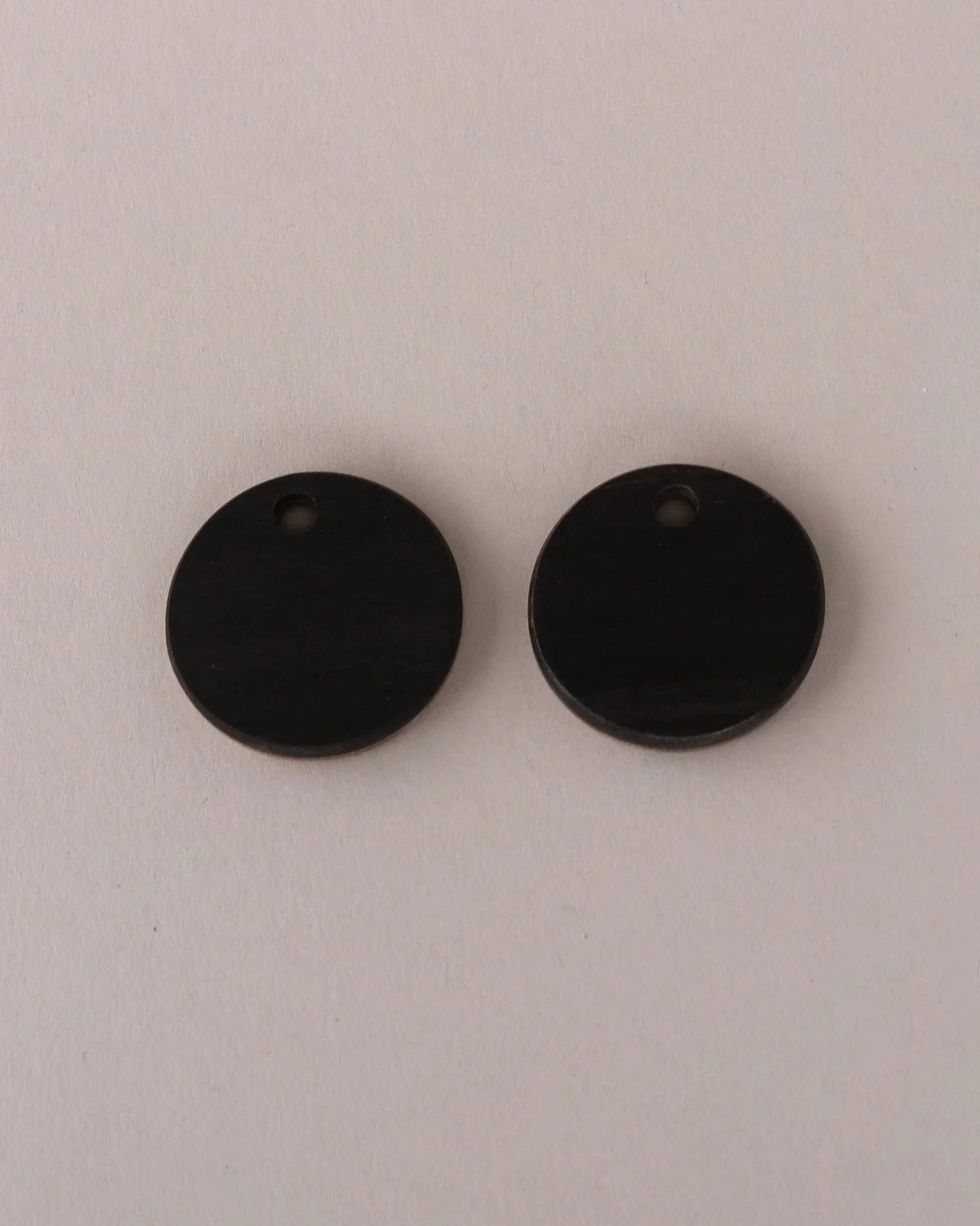 Medium Solid Circles - Ebony - Add-On Pieces