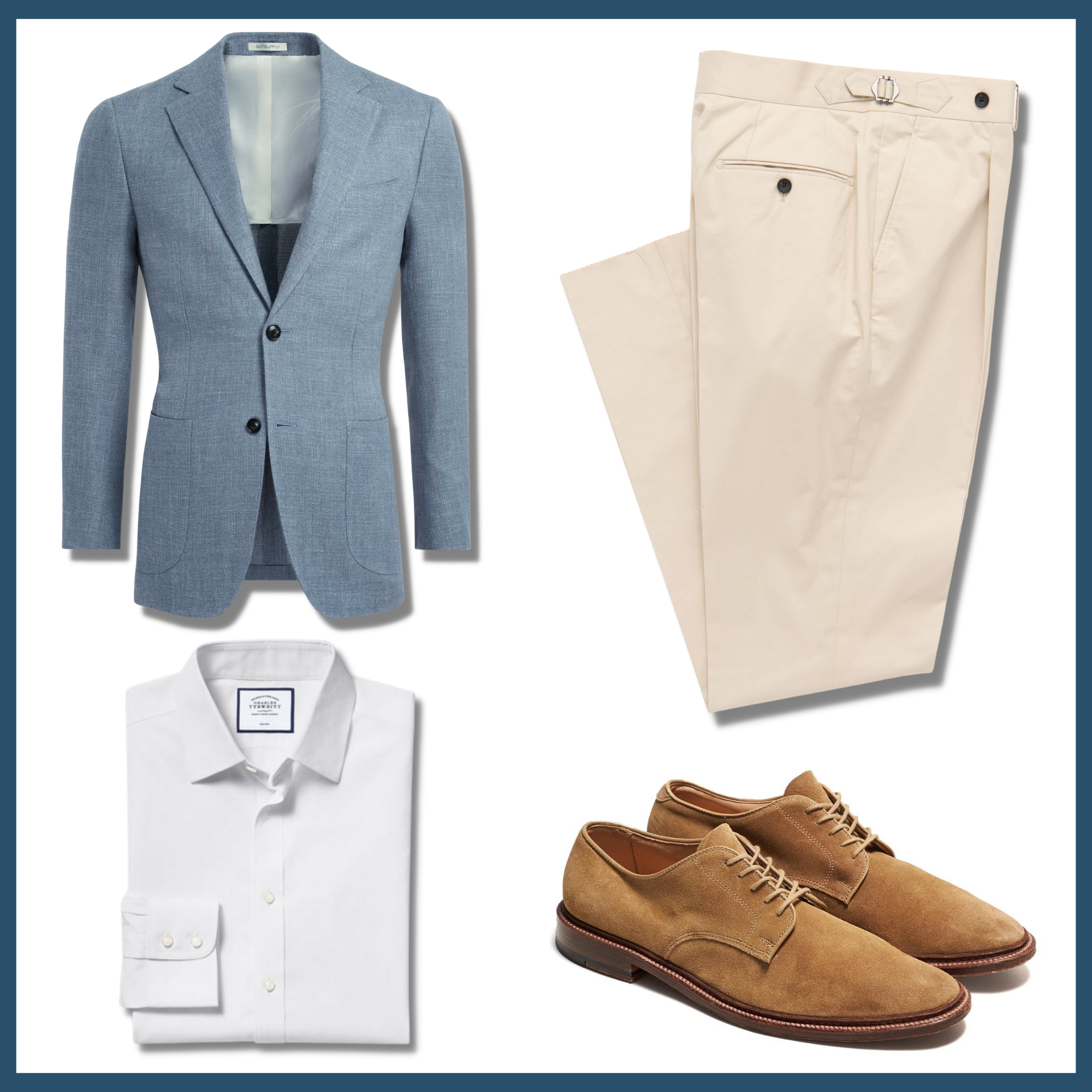 Summer wedding deals wear mens