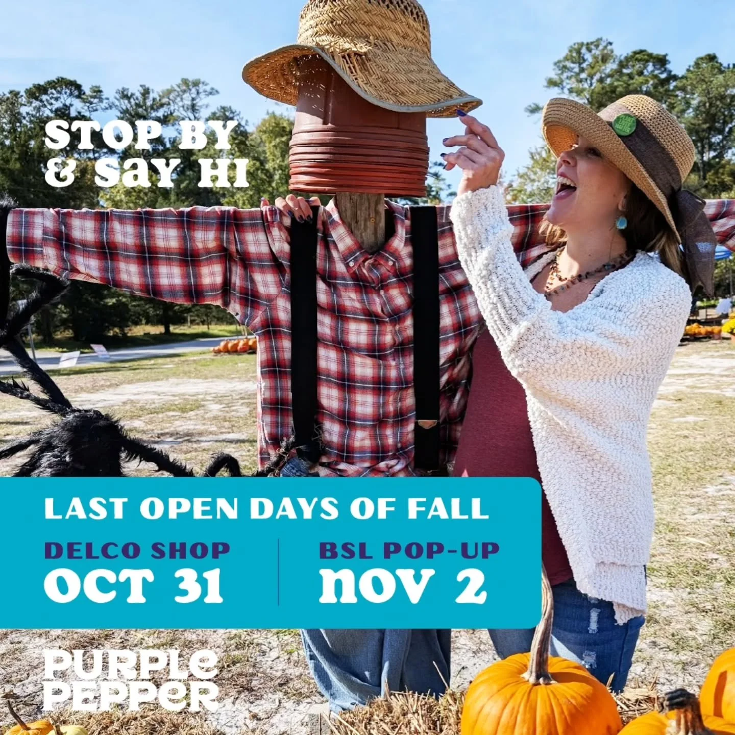 It's that time already! ๐ We will be closing for the winter after this weekend. The Shop will be closed after Friday and this will be our last weekend in BSL until next year. Stop by and say hi, we'll announce our end of season sales tomorrow! ๐
๐ฟ