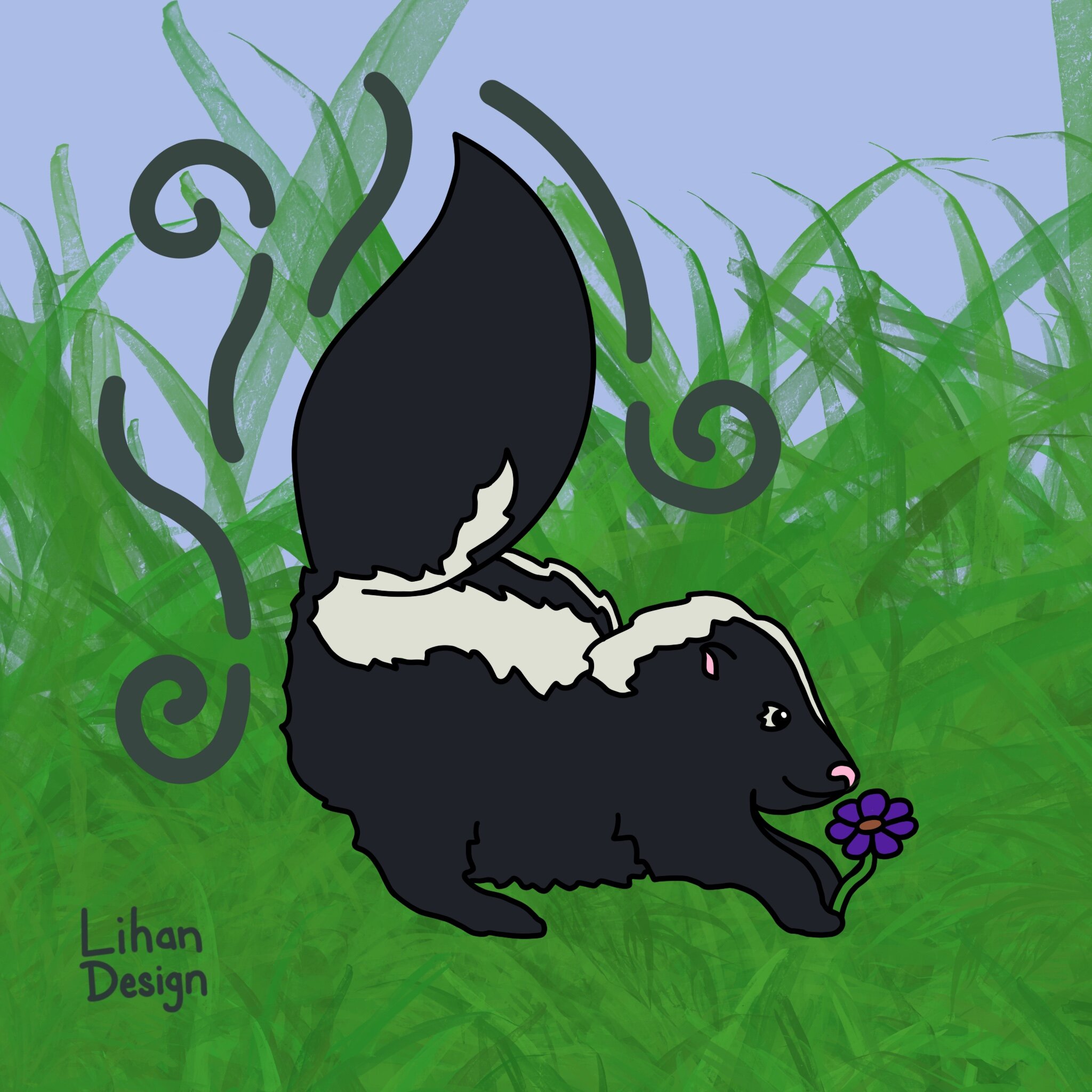 He’s been told he smells like a flower… just not which flower