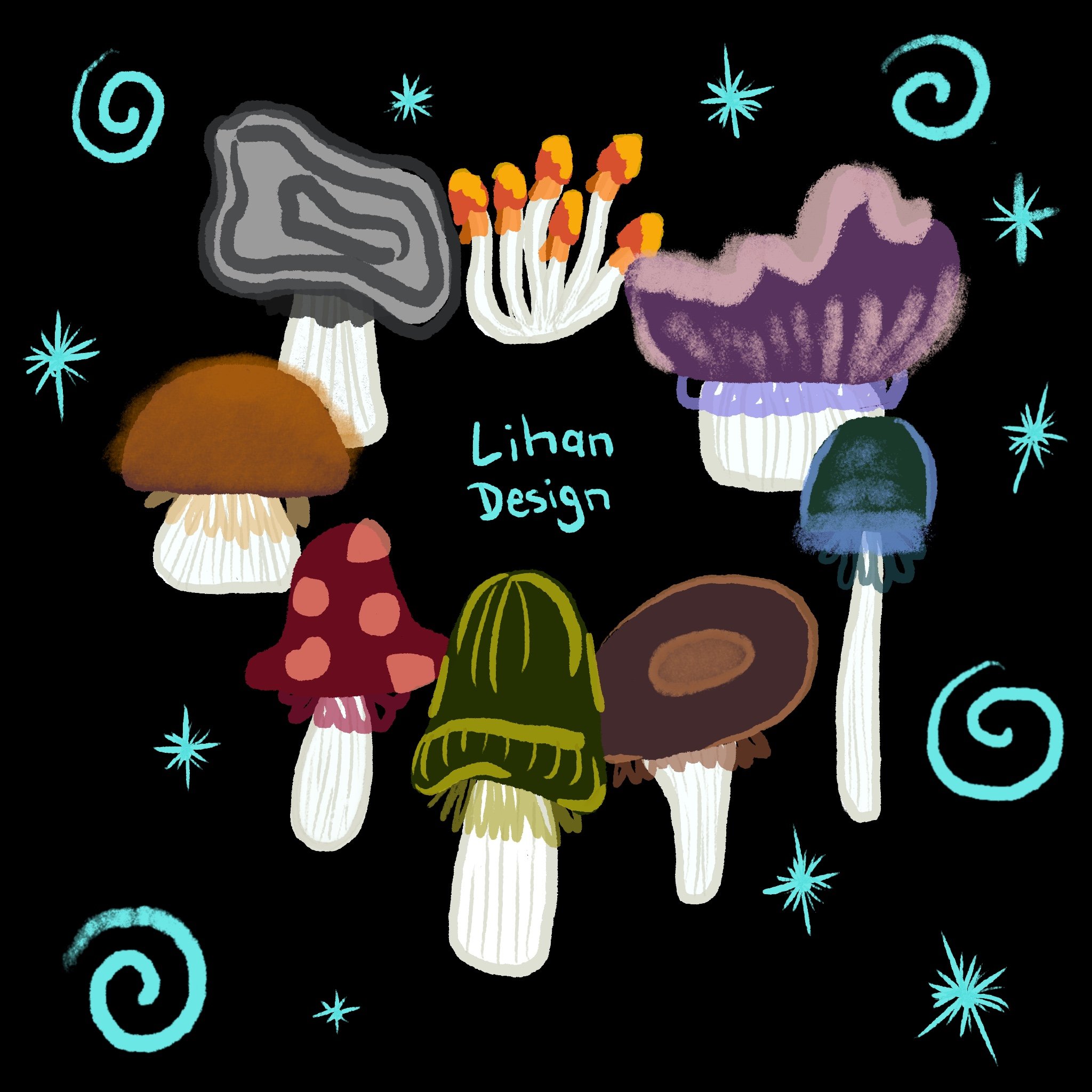 Mushroom rings are said to be portals to the fairy relm
