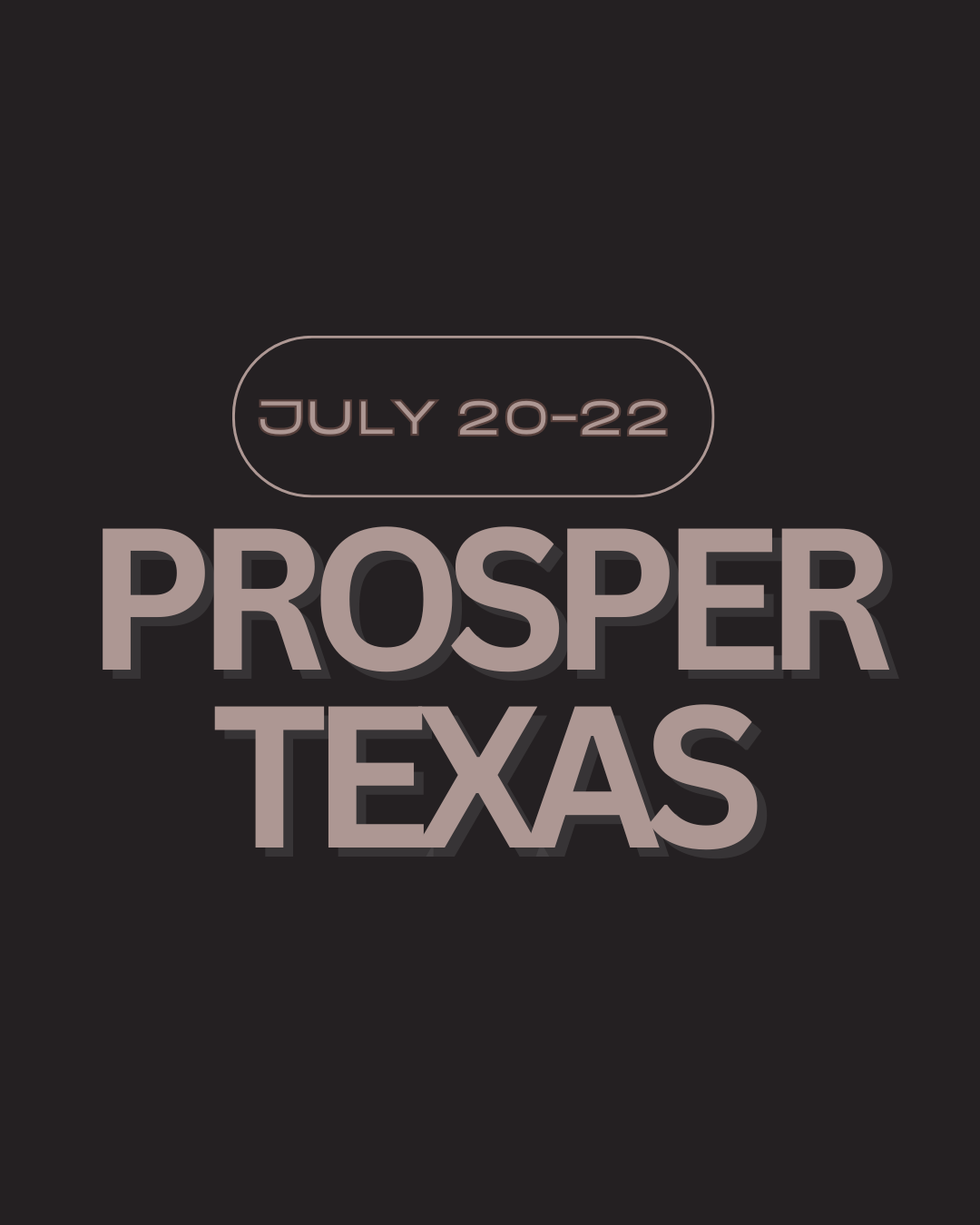 Prosper, Texas Registration
