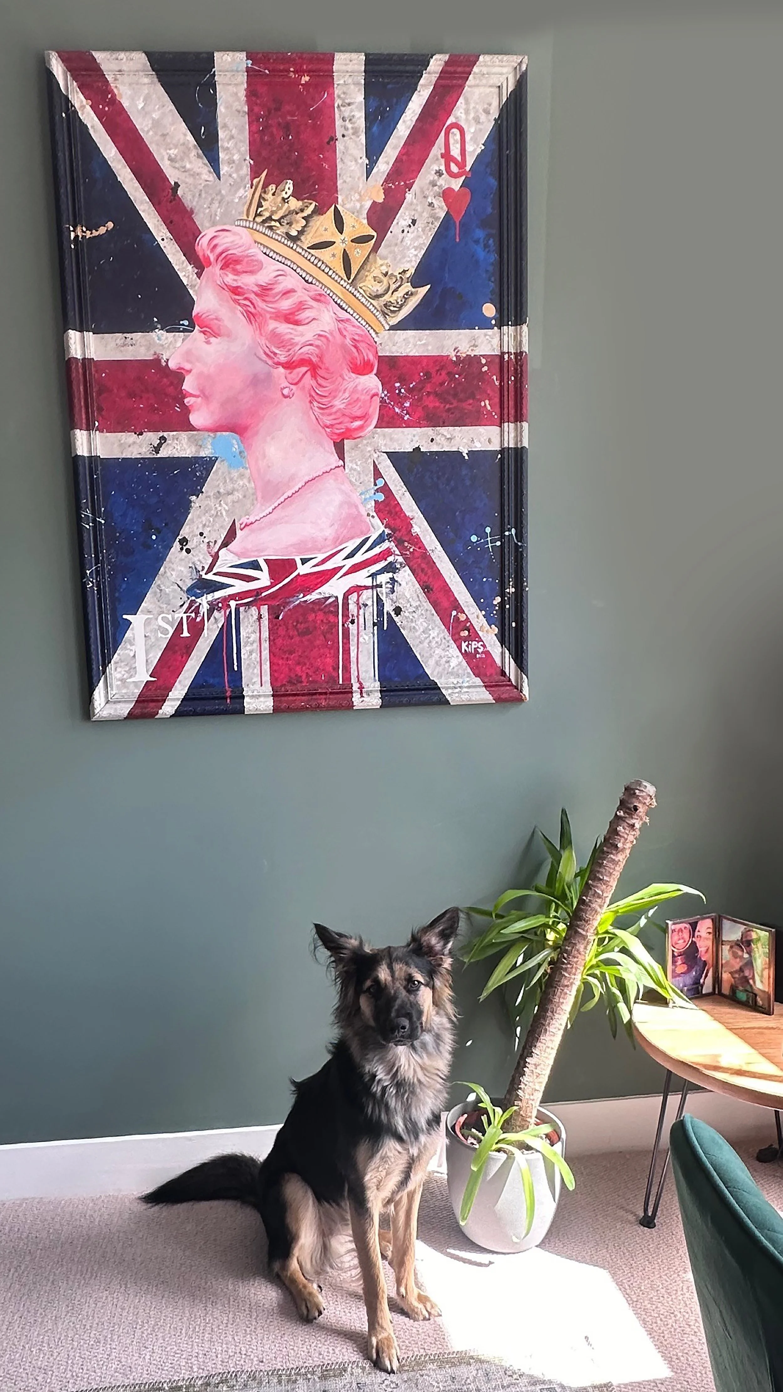 Queen of Hearts 2.0 - Embellished Limited Print - KiPS.art