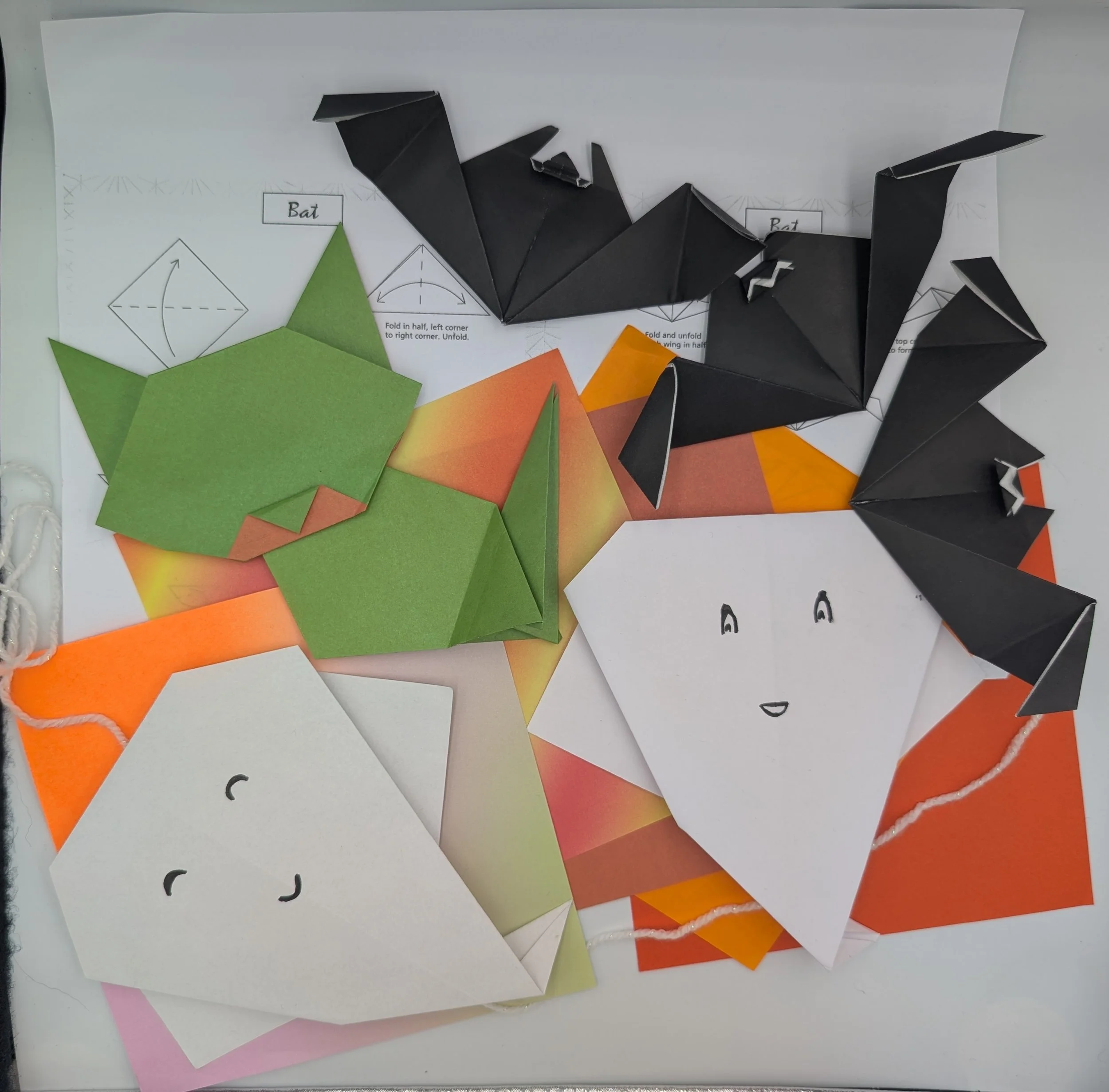 Halloween Origami Workshop at Kindly of Brighton