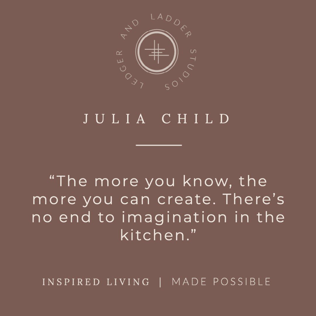 We are currently working on a project and the Client is inspired by Julia Child. We have been researching everything about Julia Child. From her thoughts on food, organization, and the purpose of the kitchen. She truly is a fascinating person and has