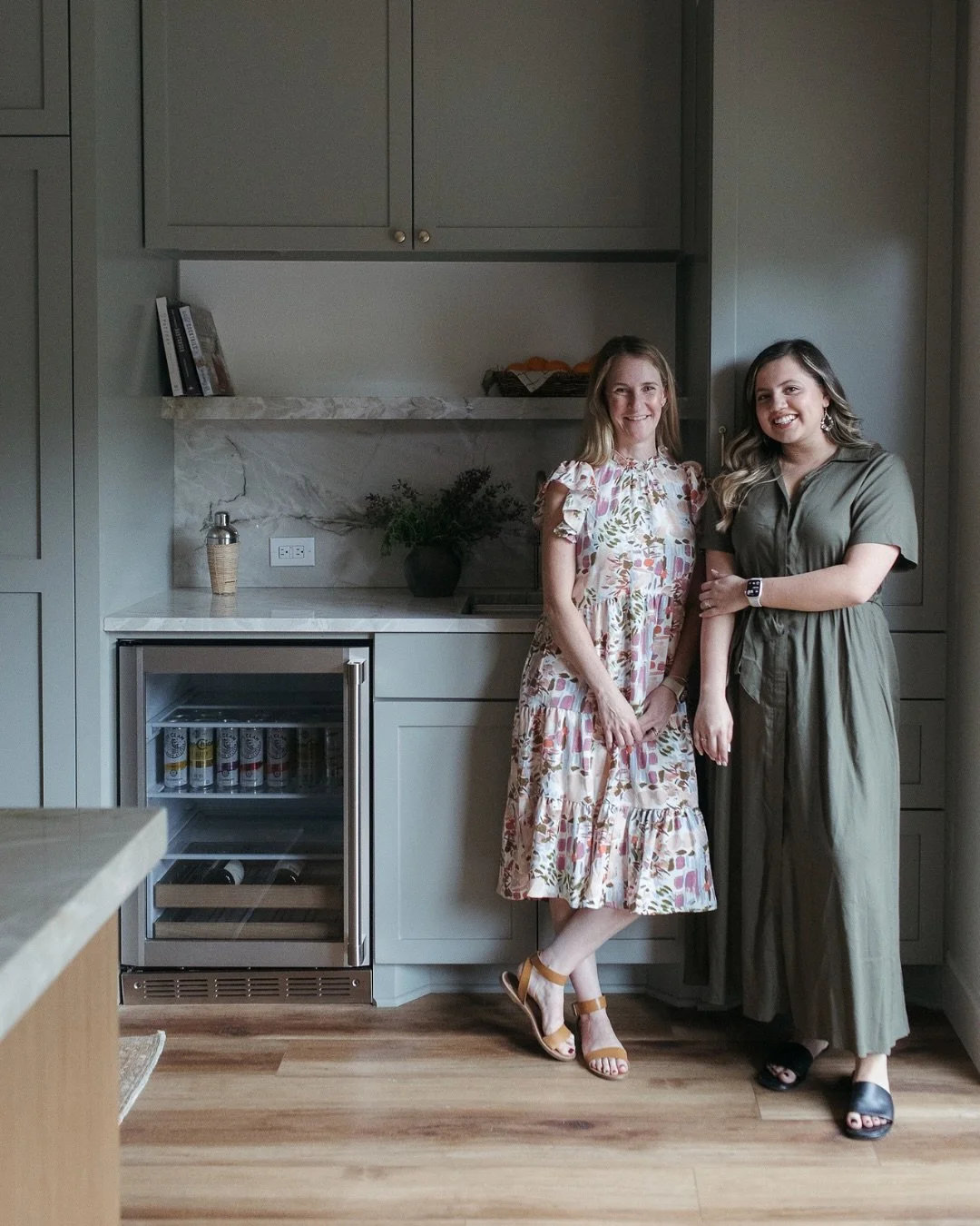 You&rsquo;d never guess how much storage we fit into this kitchen. 
Between the built-in pantry, the island drawers, and a few clever corners, there&rsquo;s finally a place for everything &mdash; even the air fryer.
 We kept the palette calm and time