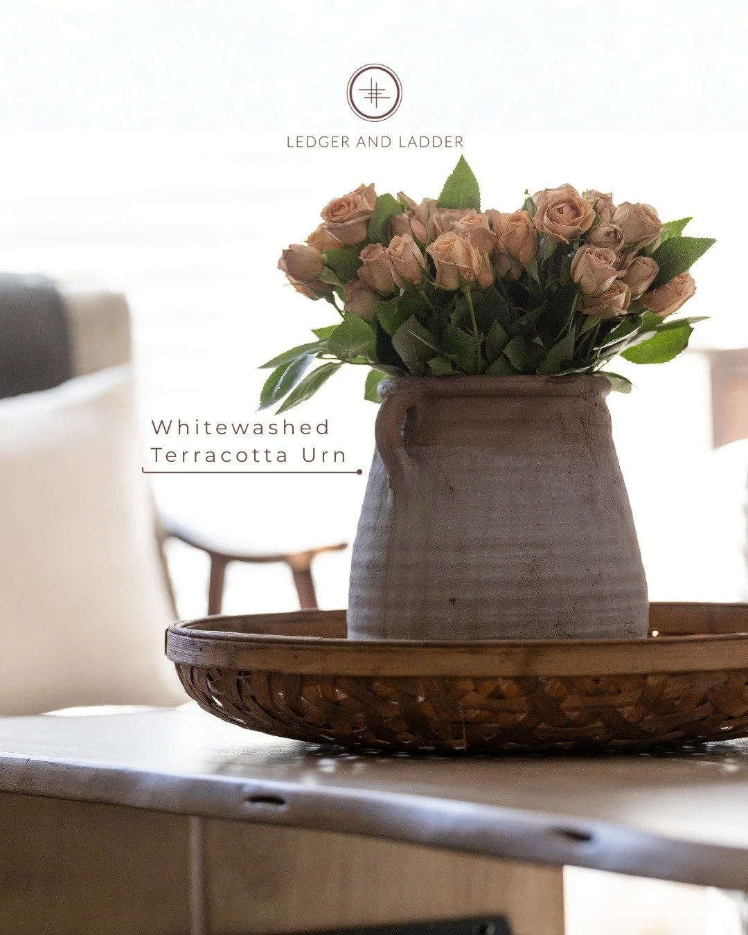 Some decor pieces quietly do their job. This one steals the show without even trying. ✨

The whitewashed terracotta urn is our favorite way to make a room feel finished with almost no effort at all. Add fresh stems, dried branches, or leave it just a