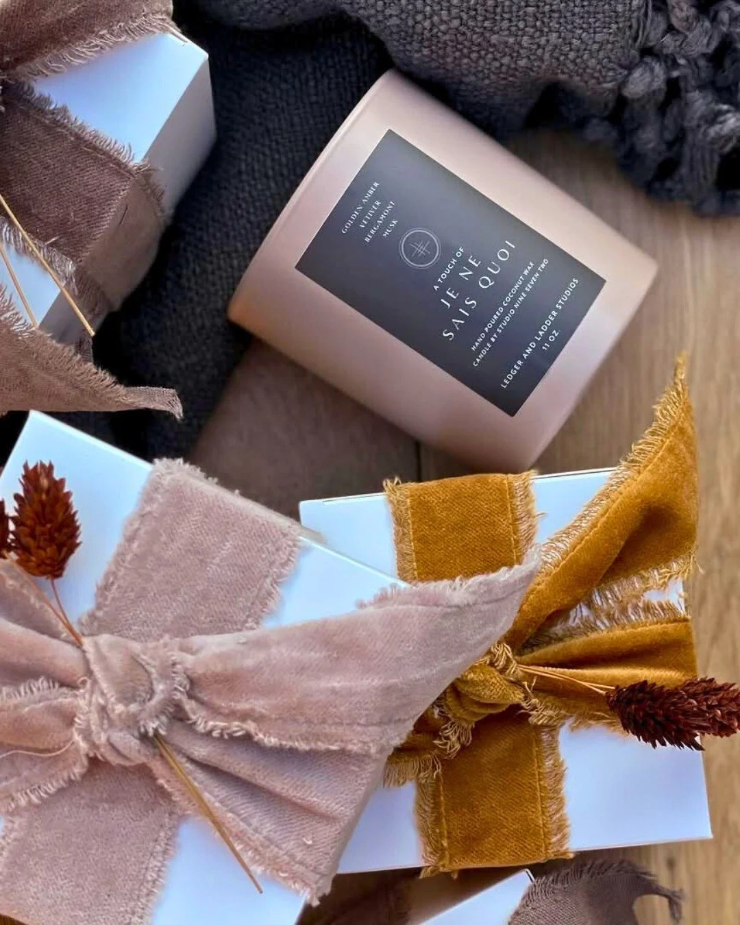 If you appreciate the allure of a beautifully scented candle (or know someone who does!), these were made for you. ❤️

We wanted the packaging to feel just as special as the fragrance itself.

Our signature candles are officially stocked and ready in