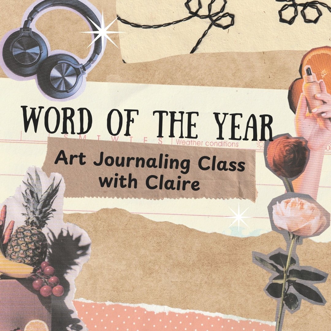 Word of the Year Art Journaling