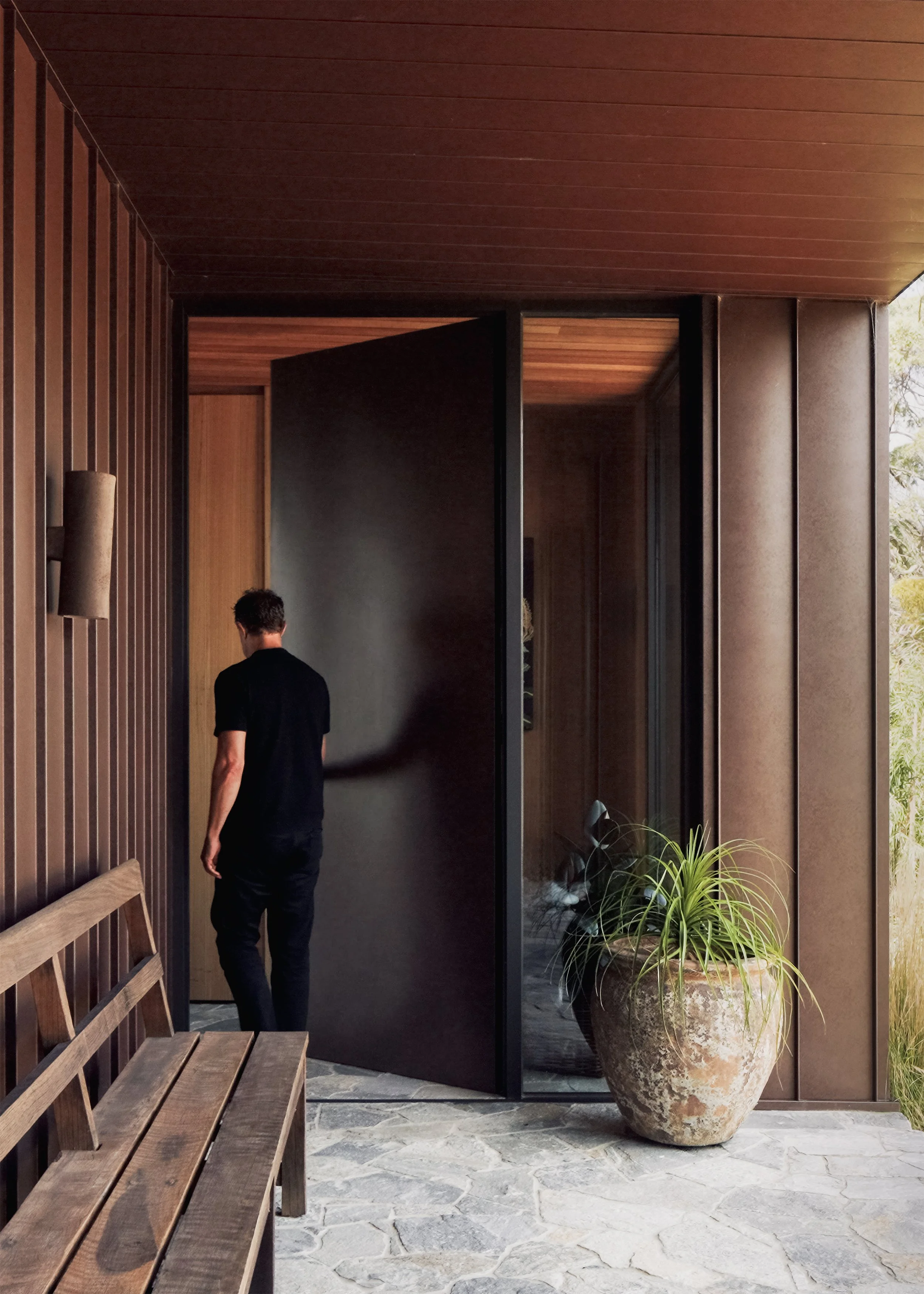 Australian house design – rural house design – Fish Creek House – Fish Creek Victoria Australia – Horizon House by Neil Architecture – Simple Dwelling