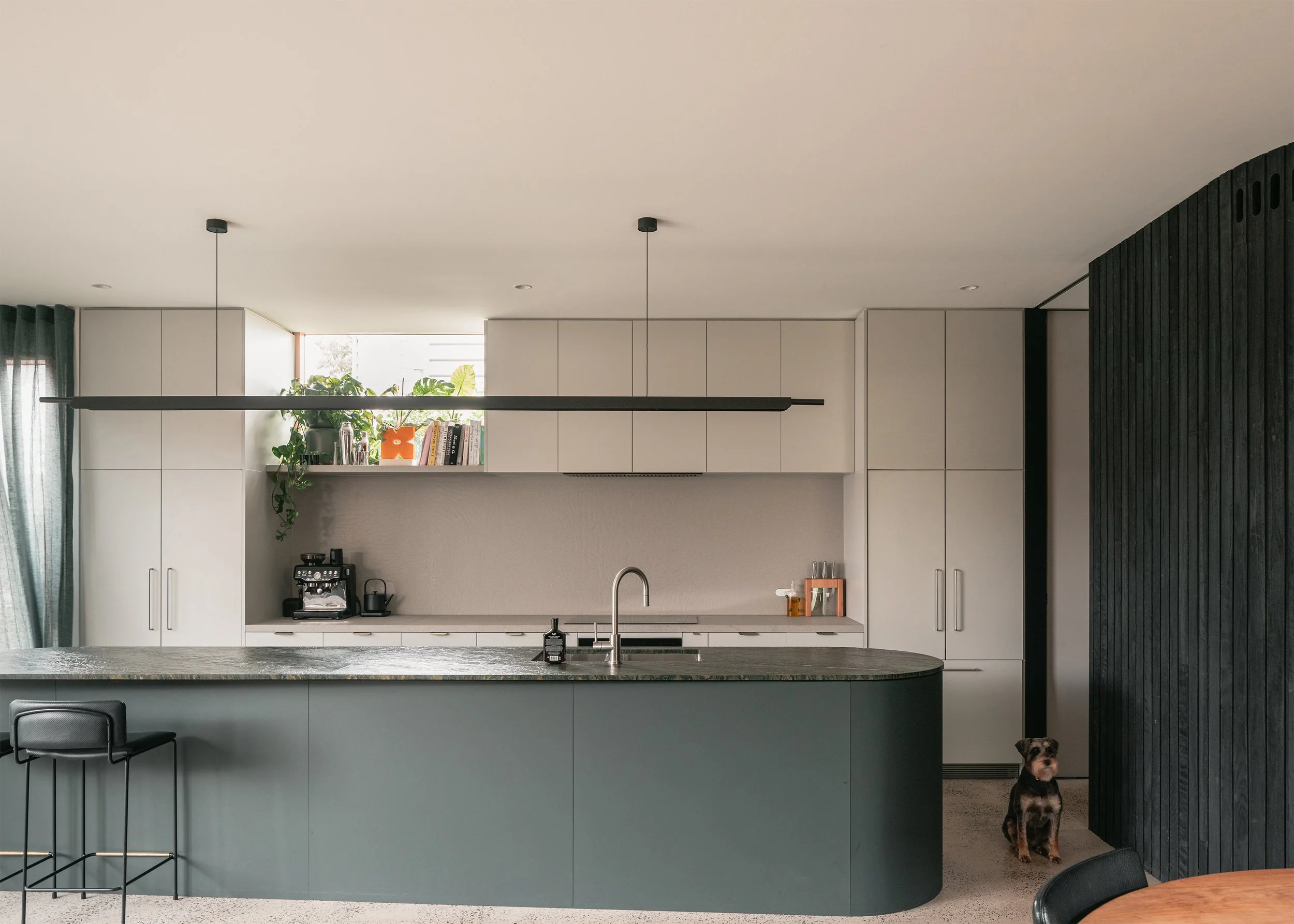 modern kitchen design – modern house extension – Australian house design – Northcote Victoria Australia – Northcote House by Olaver Architecture – Simple Dwelling