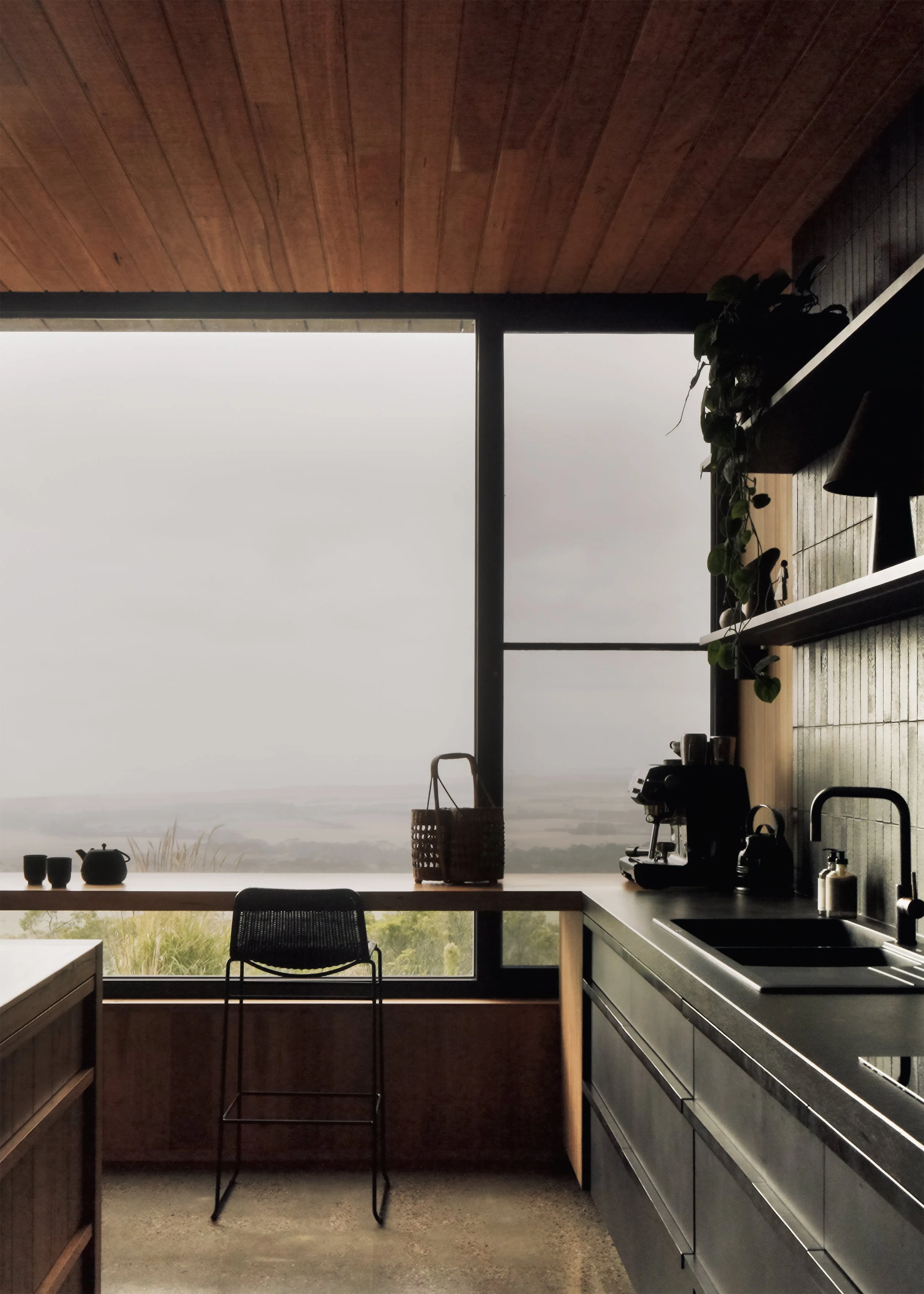 artedomus tiles – rural house design – Fish Creek House – Fish Creek Victoria Australia – Horizon House by Neil Architecture – Simple Dwelling