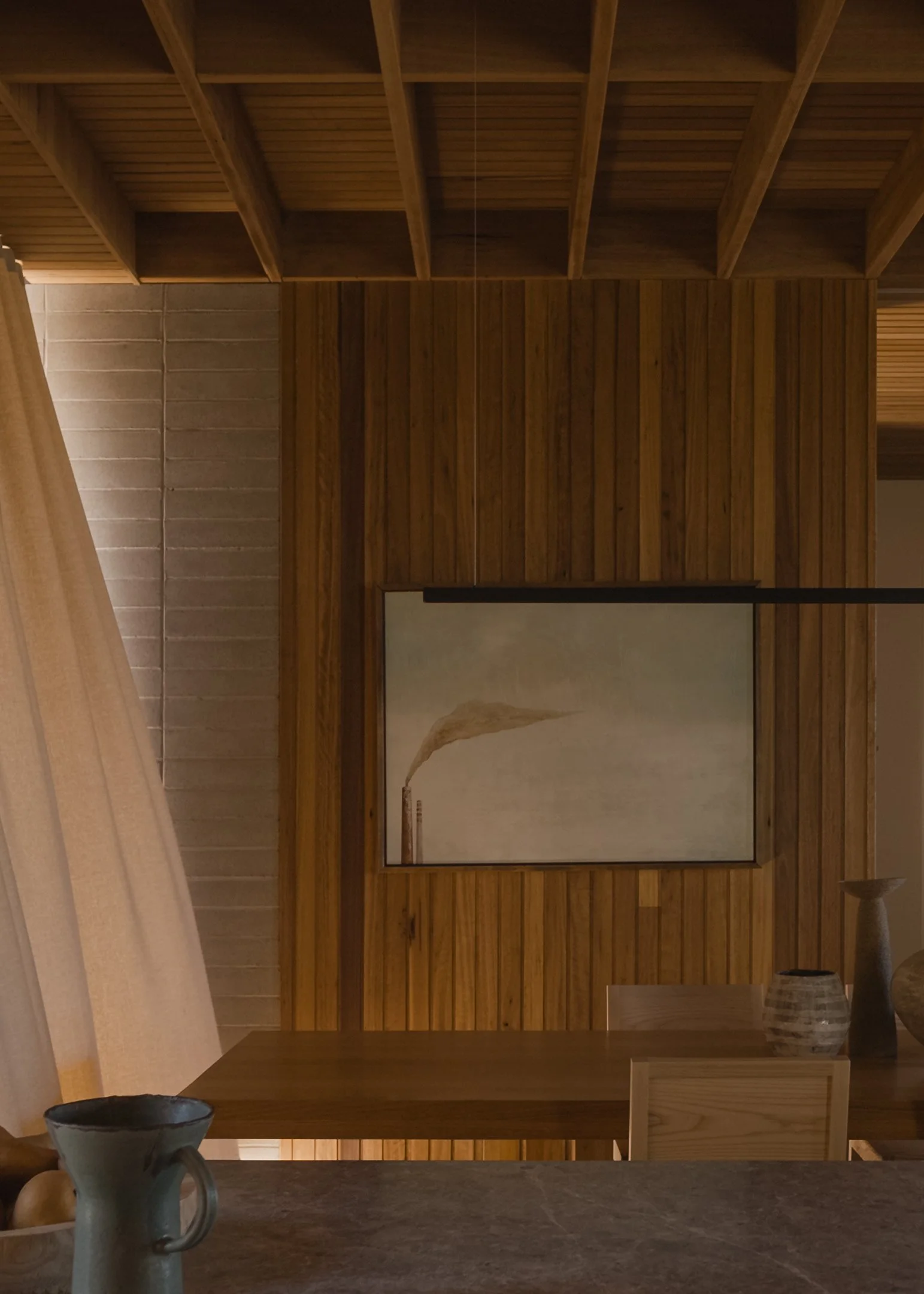 kitchen dining design – minimalist coastal house design – Point Lonsdale House Victoria Australia – Point Lonsdale House by Field Office Architecture – Simple Dwelling