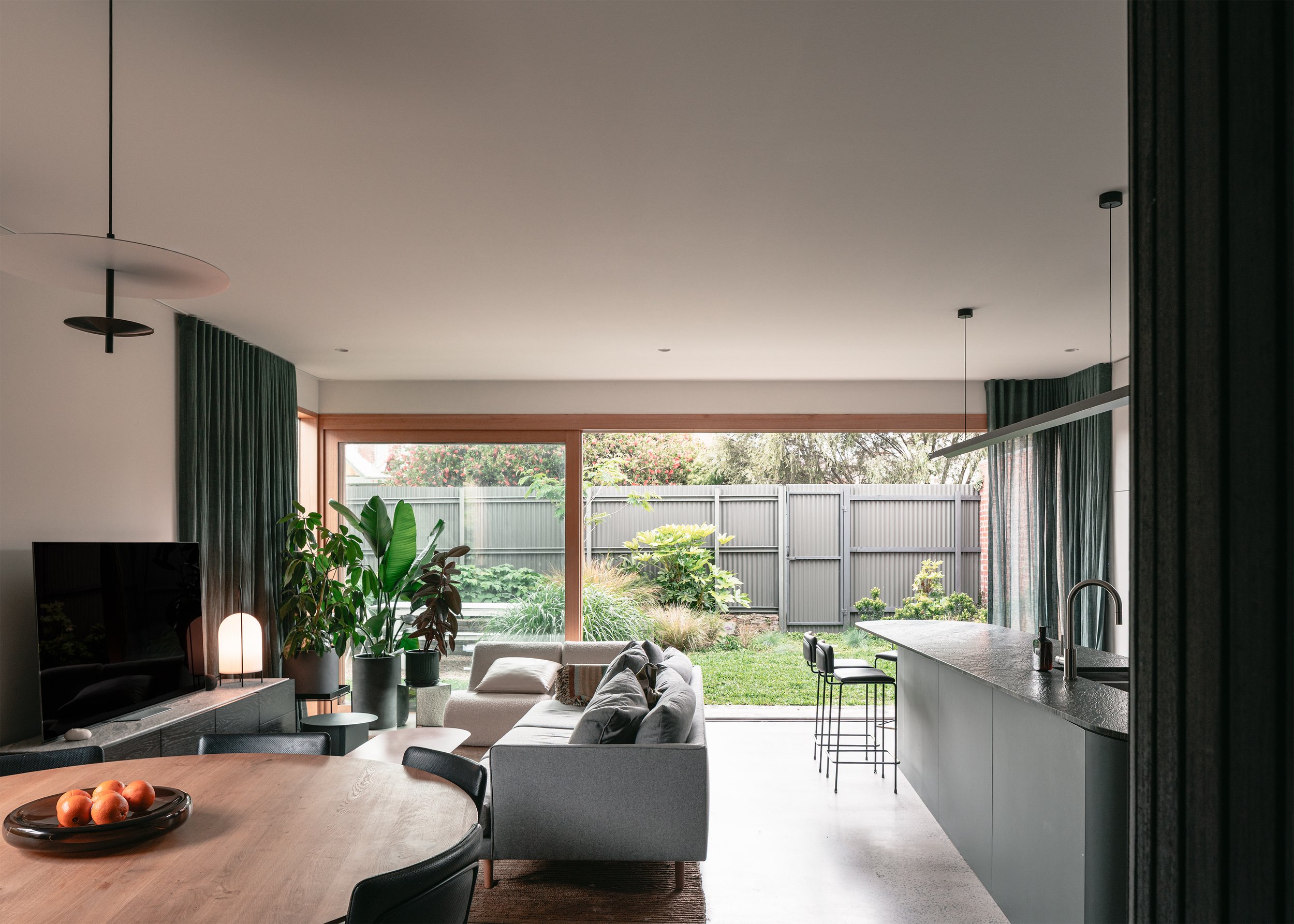 contemporary interior design Australia – modern house extension – Australian house design – Northcote Victoria Australia – Northcote House by Olaver Architecture – Simple Dwelling