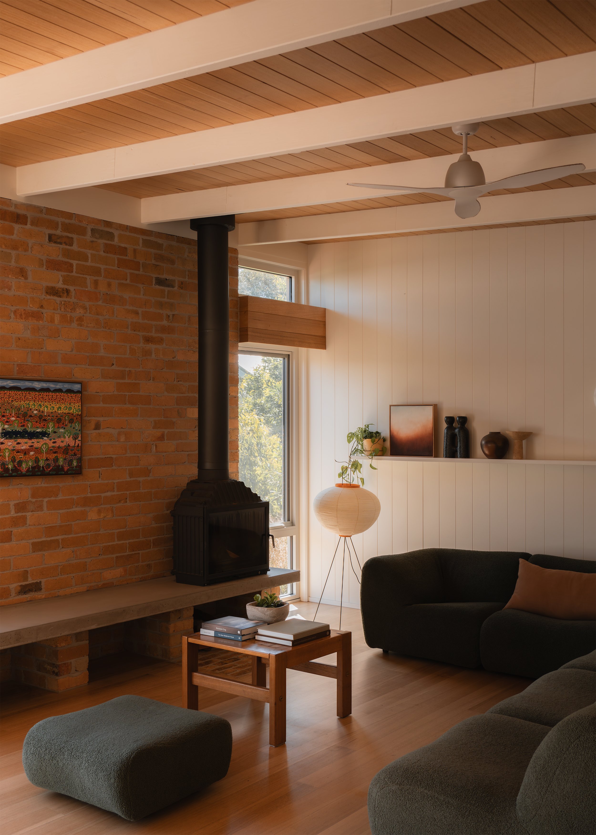 coastal architecture – mid century modern inspired – Barwon Heads Victoria Australia – Fisherman's Walk by Megowan