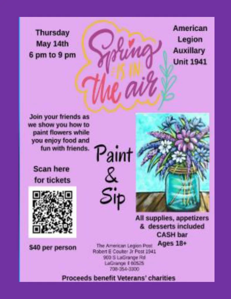 Paint Party Auxiliary Fundraiser 