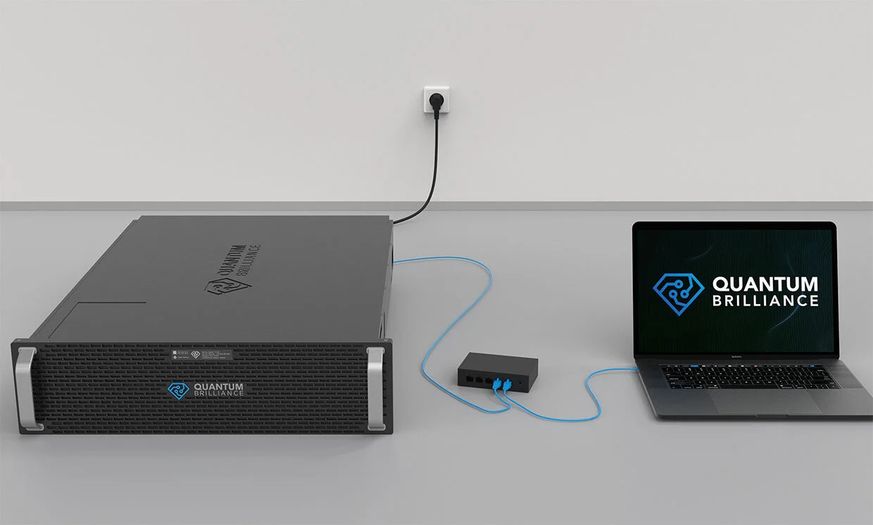 Diamond-Based Quantum Accelerator Puts Qubits in a Server Rack