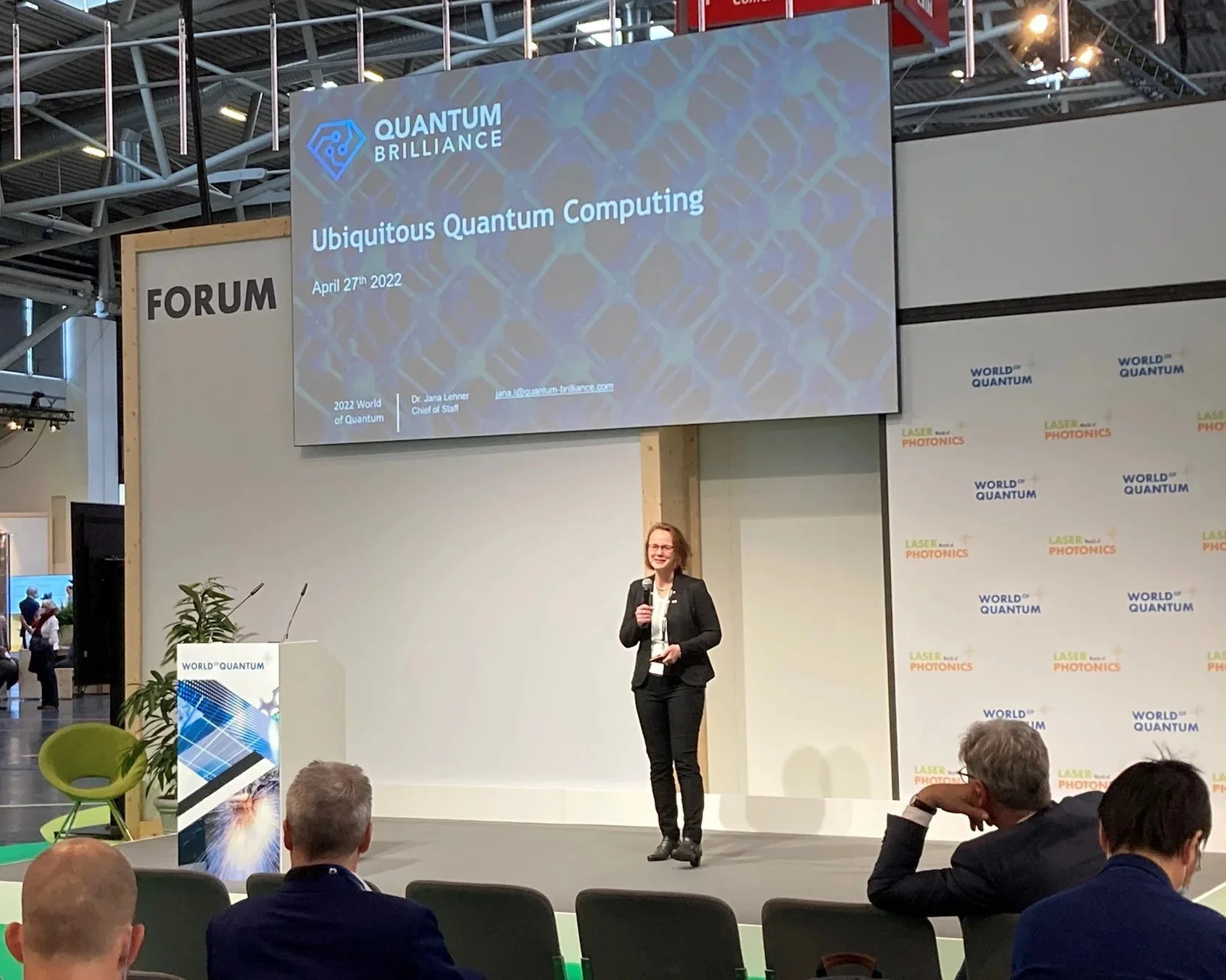 Advancing quantum computing together: Quantum Brilliance draws a positive balance after LASER World of PHOTONICS