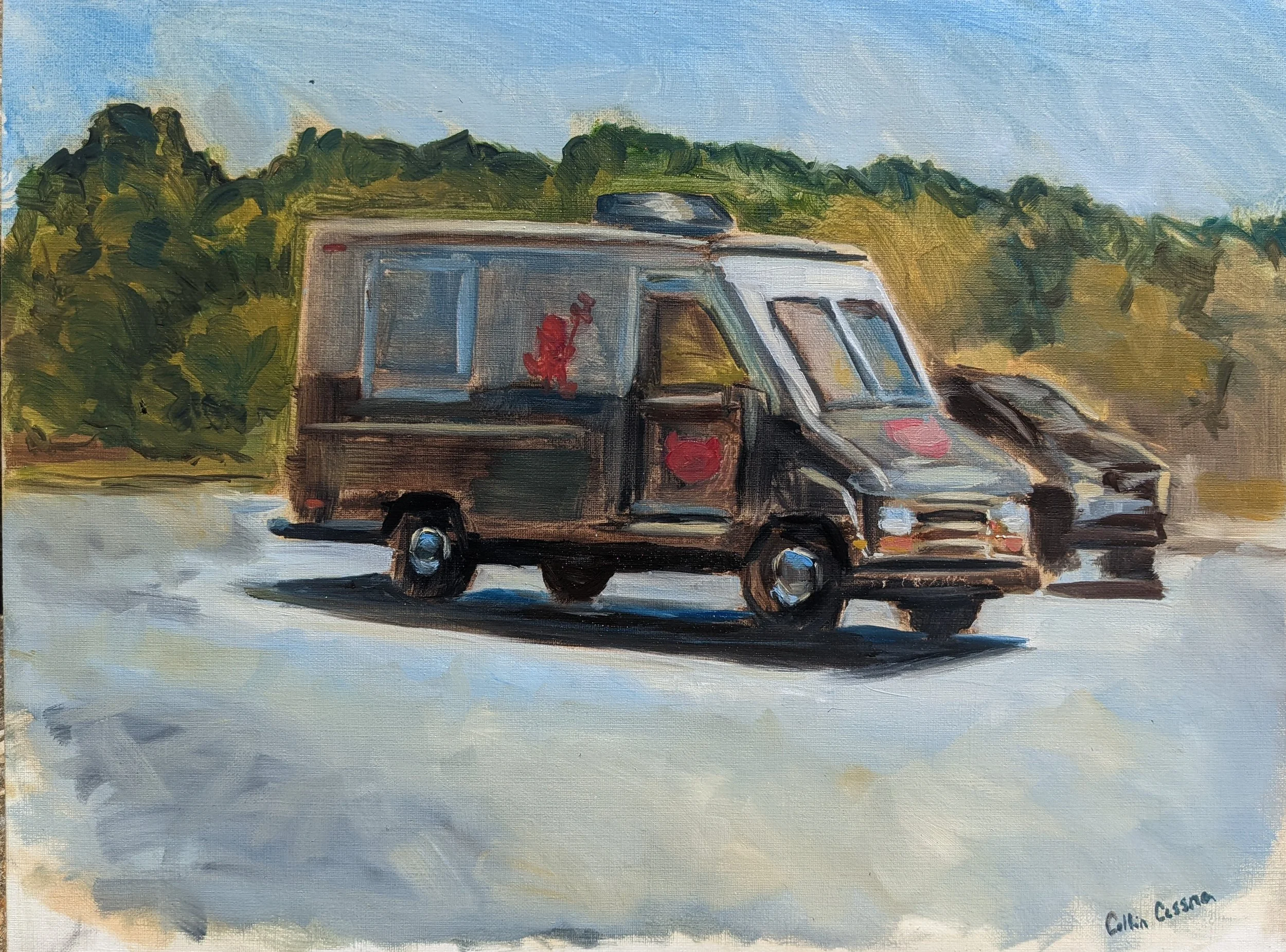 Diablo Doughnuts Truck fine art print by Collin Cessna Belair Road Overlea MD Maryland