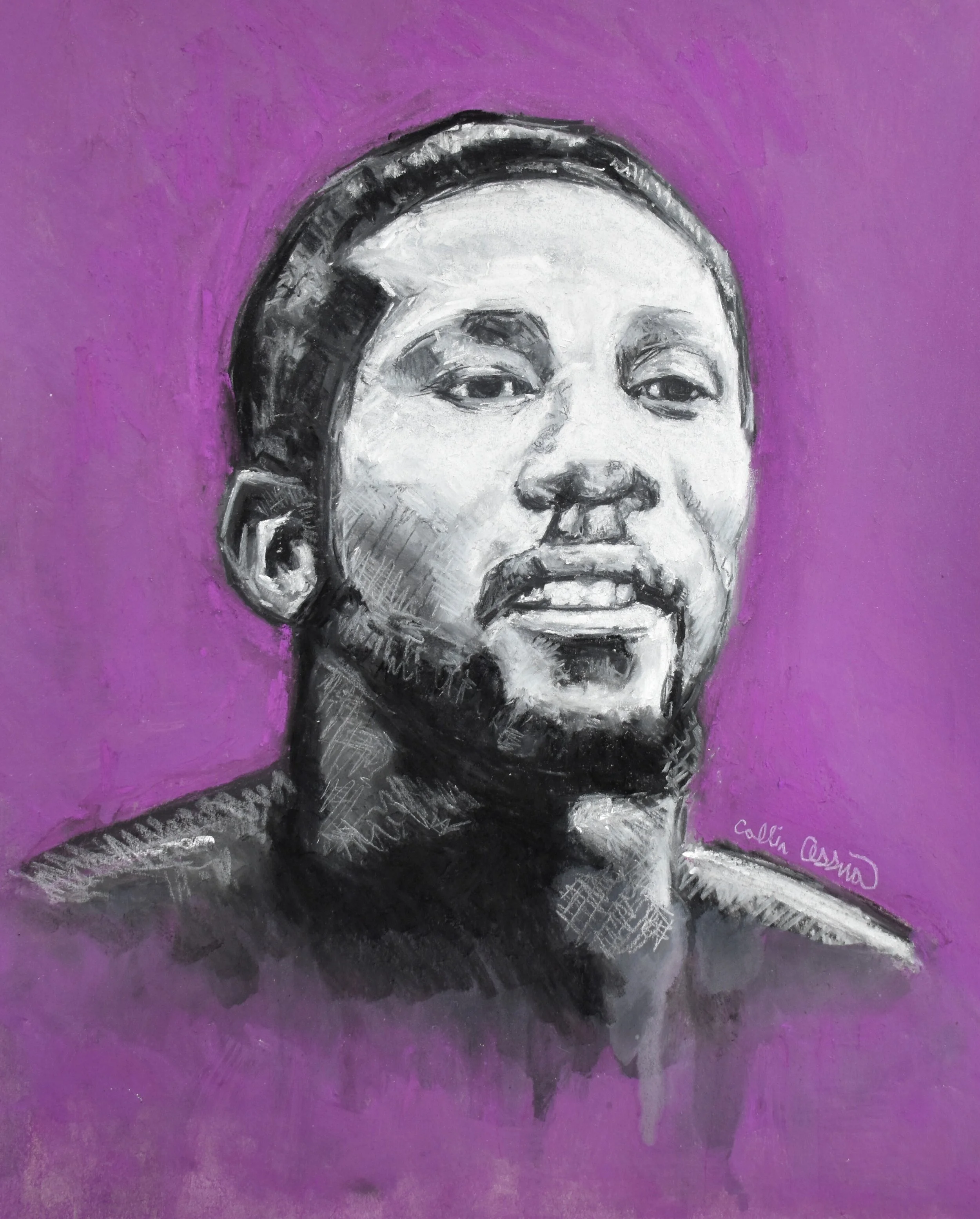 Toots and the Maytals Fan Art by Collin Cessna celebrating music Reggae Jamaica musician portrait