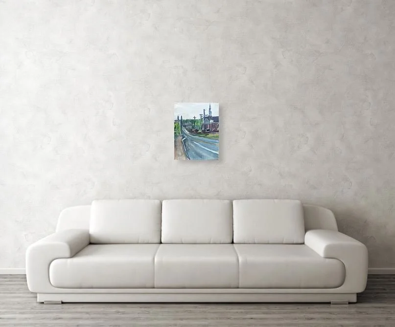 collin cessna baltimore parkville artist art paints painting hiss church harford road artwork