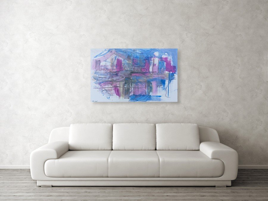 large baltimore art painting collin cessna artwork canvas acrylic original abstract