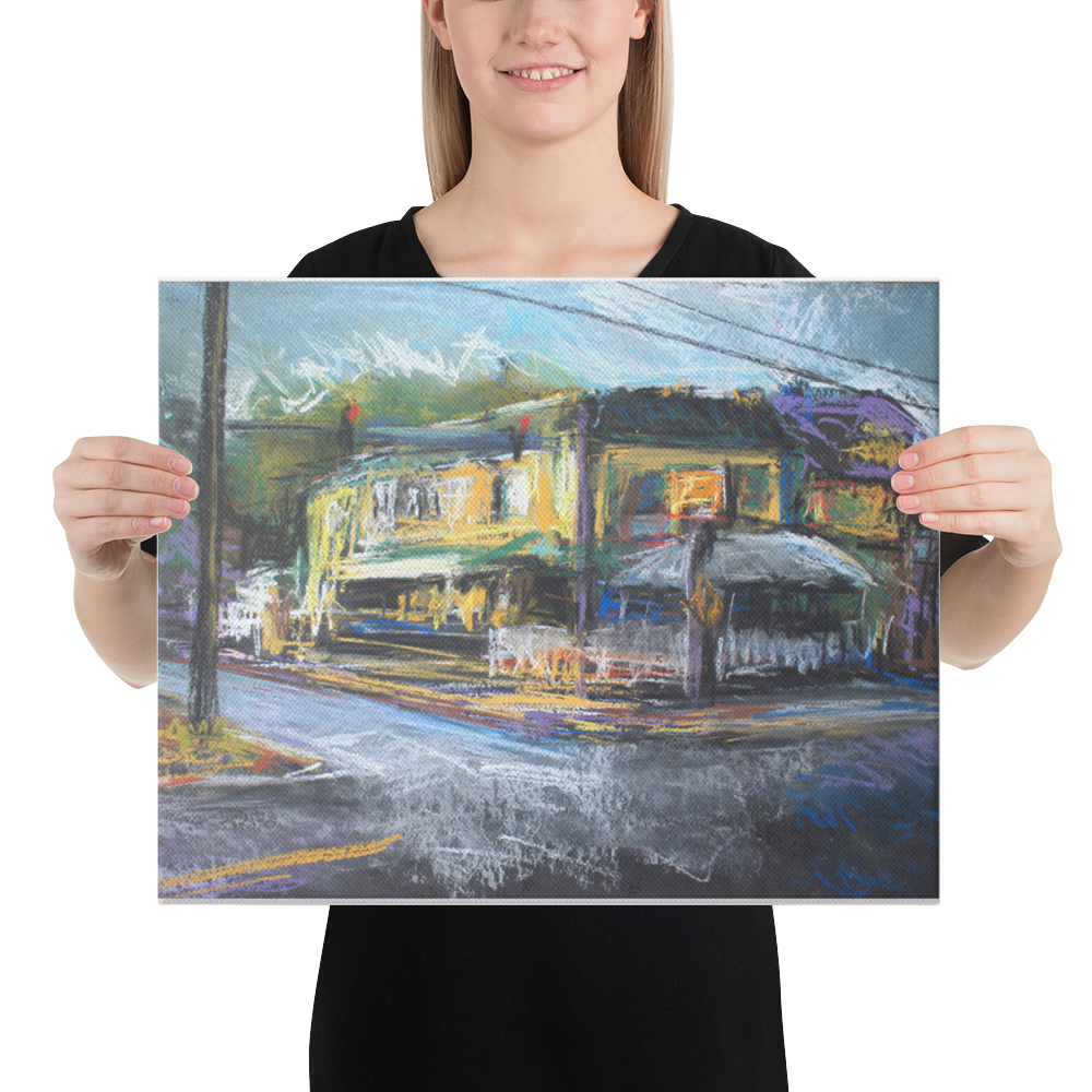 Collin Cessna local Parkville Painter paints the emerald tavern on harford road in parkville MD