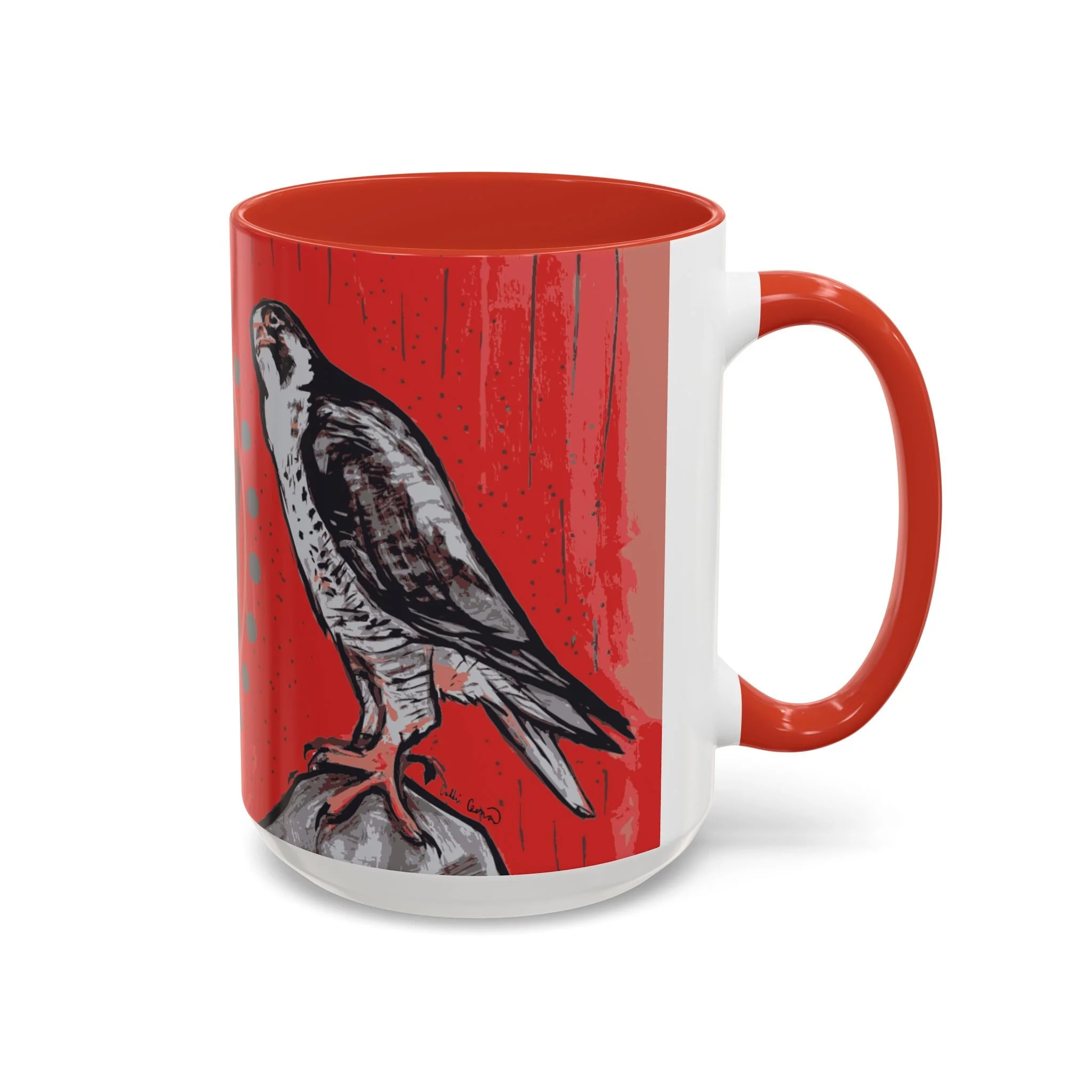 Peregrine Falcon Harpers Ferry Collin Cessna Artist in residence NPS Artwork art west virginia wv