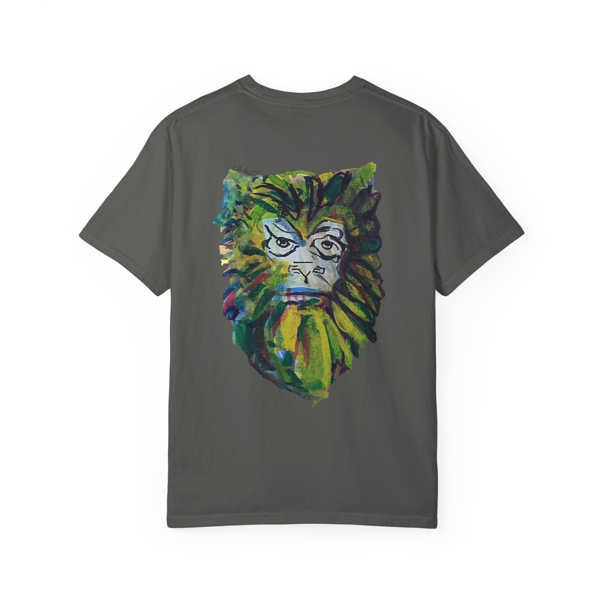 Gorilla sketch psychedelic drawing mushrooms acid collin cessna t shirt art artwork monkey primate