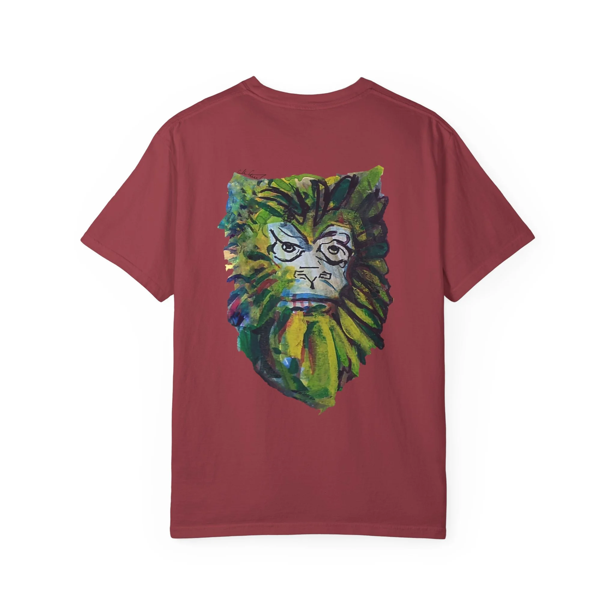 Gorilla sketch psychedelic drawing mushrooms acid collin cessna t shirt art artwork monkey primate