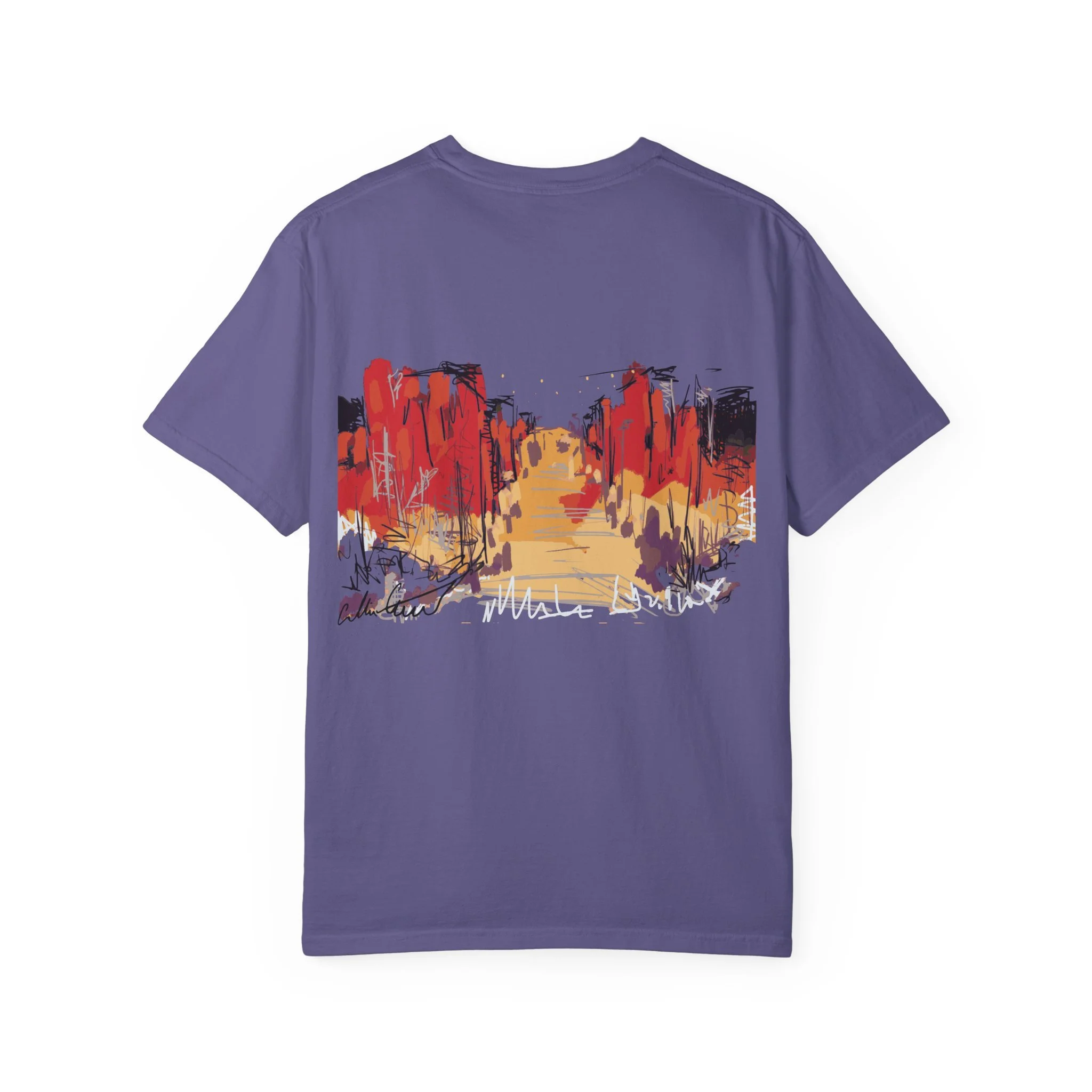 Abstract street design t shirt collin cessna art artwork cartoon Baltimore City clothing original md