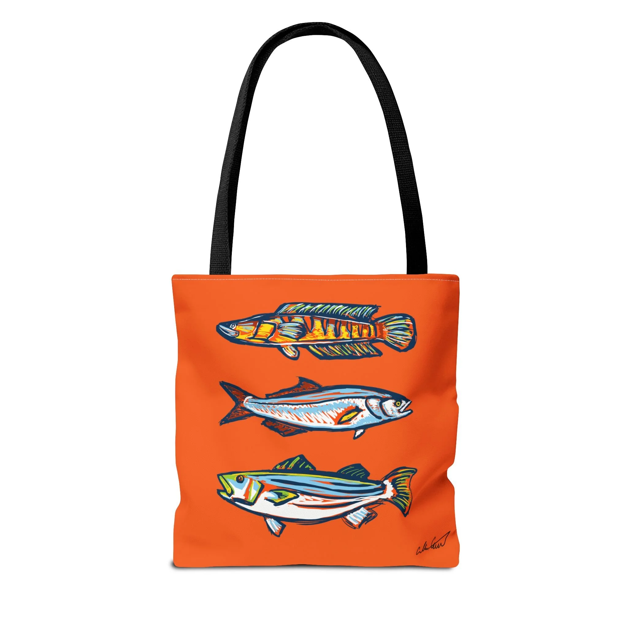 non-ai baltimore harbor maryland fish gallery orange bright bag
