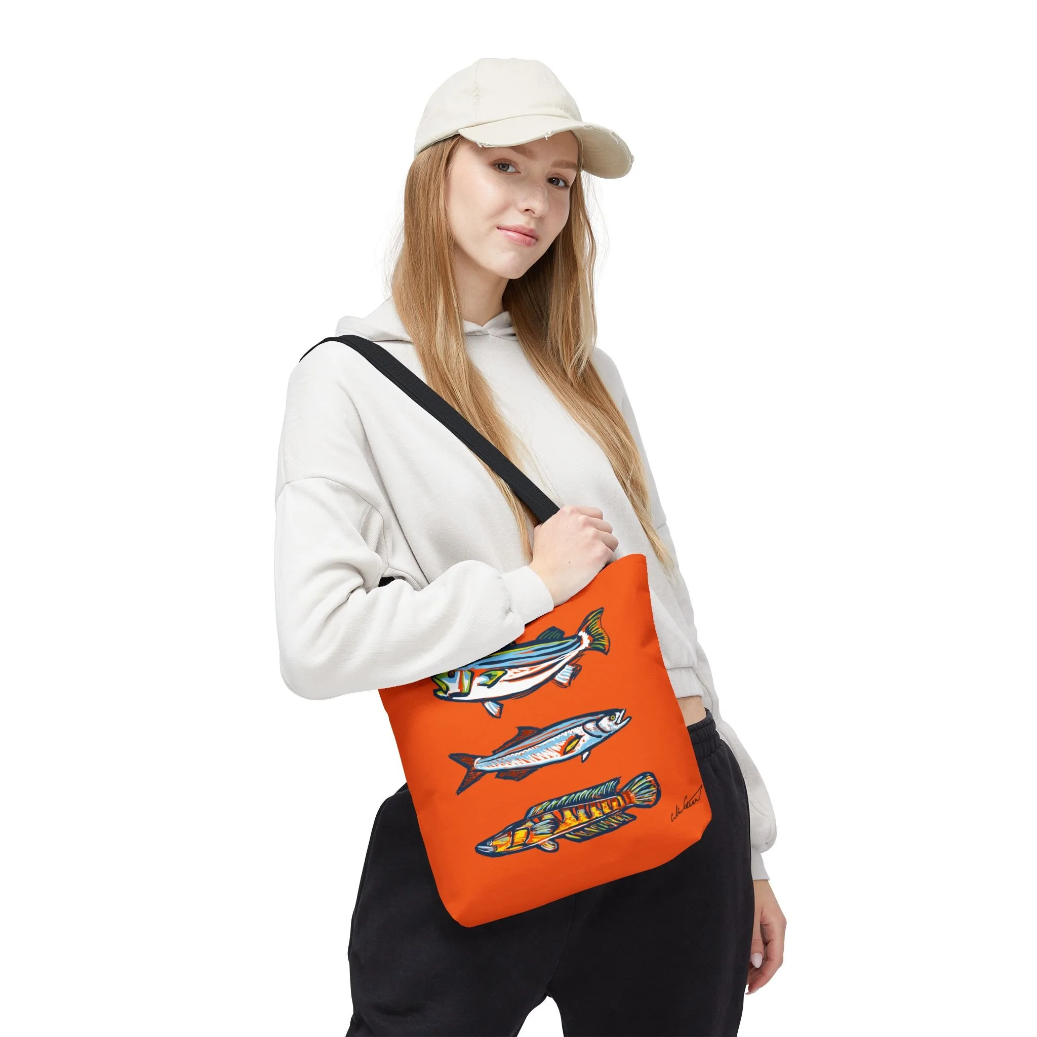 non-ai baltimore harbor maryland fish gallery orange bright bag