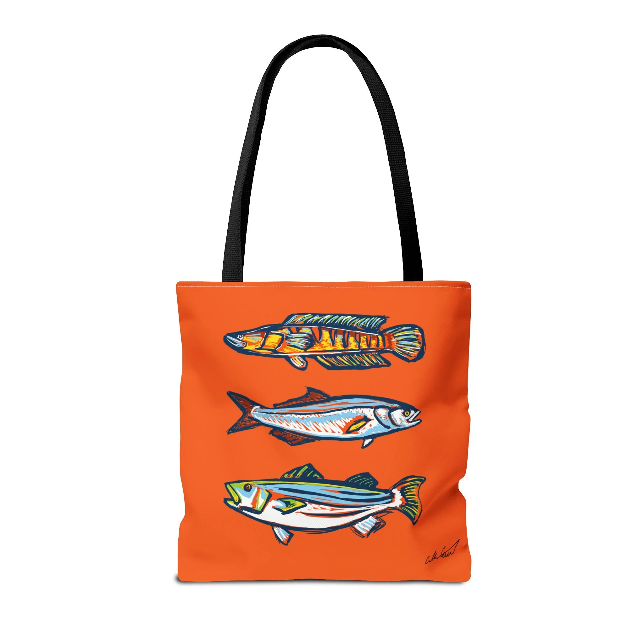 non-ai baltimore harbor maryland fish gallery orange bright bag