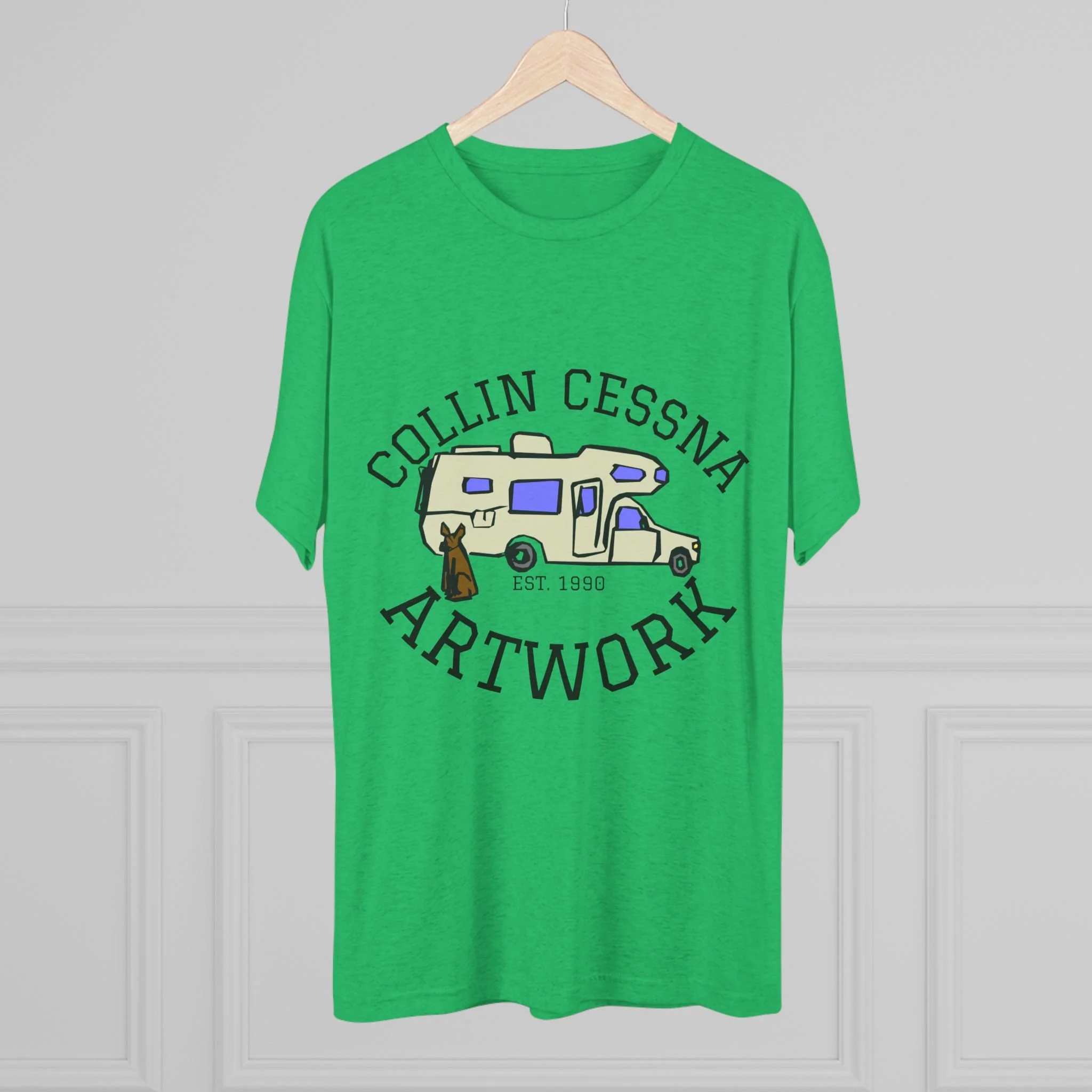 Artist Entourage Doggo Branded Graphic Tee Established