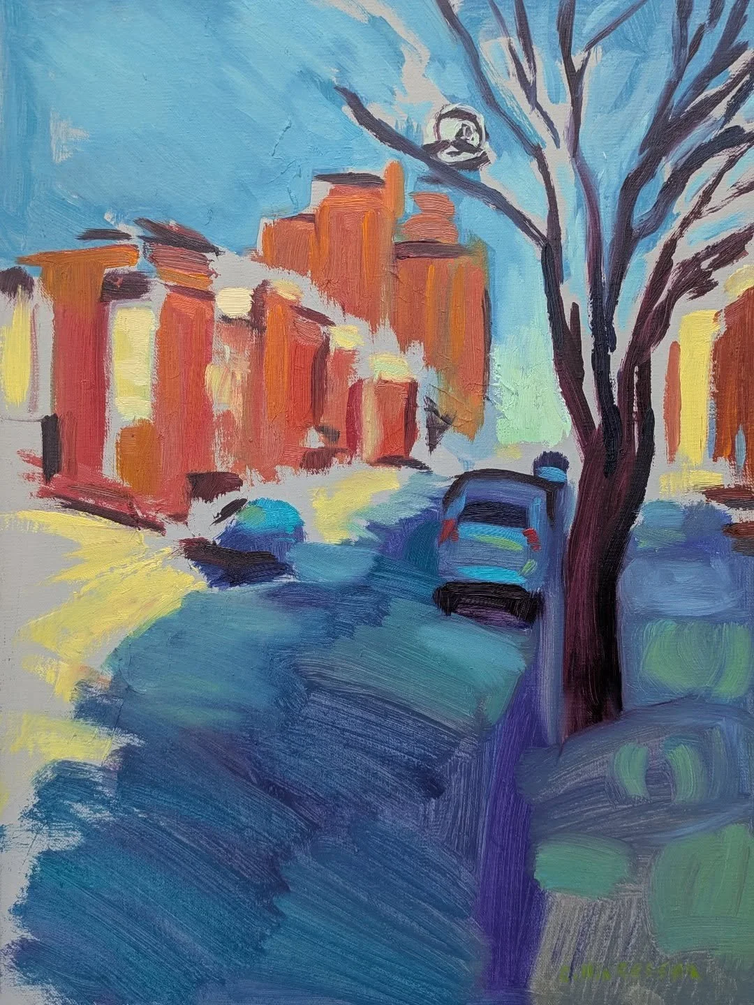 "Natty Boh Tower" Oil on linen, 12" x 16" Collin Cessna, January 2026. I am happy to share that this original painting is now on my artwork website :) 

https://www.collincessnaartwork.com/originalartwork/p/nattybohtower2026painti