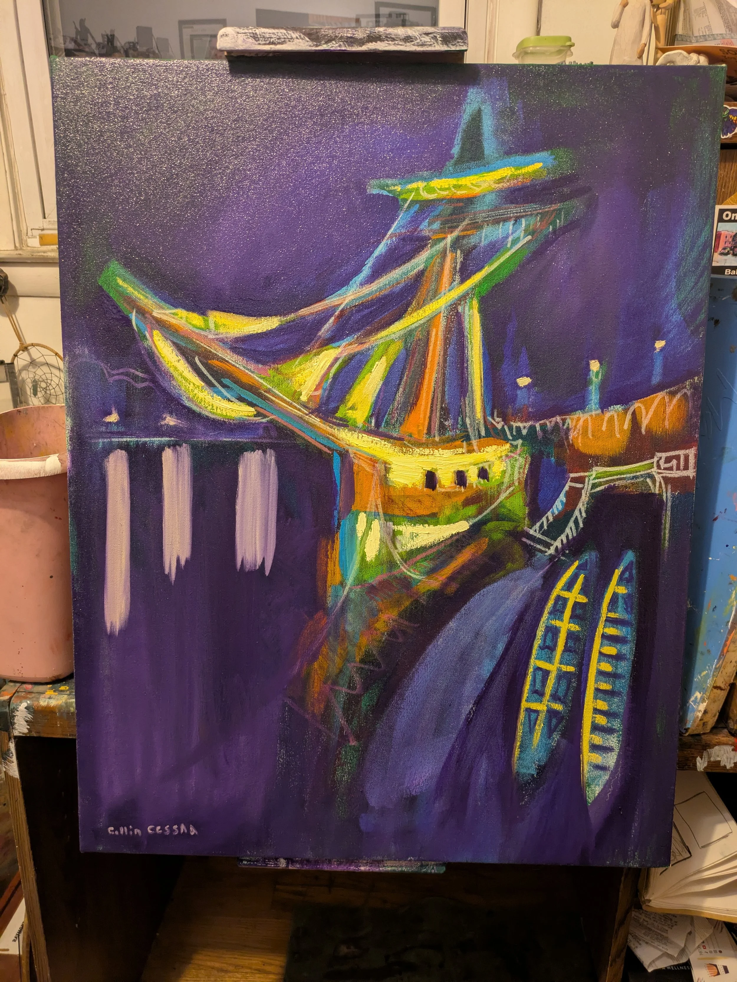 A cold January painting 1-29-26