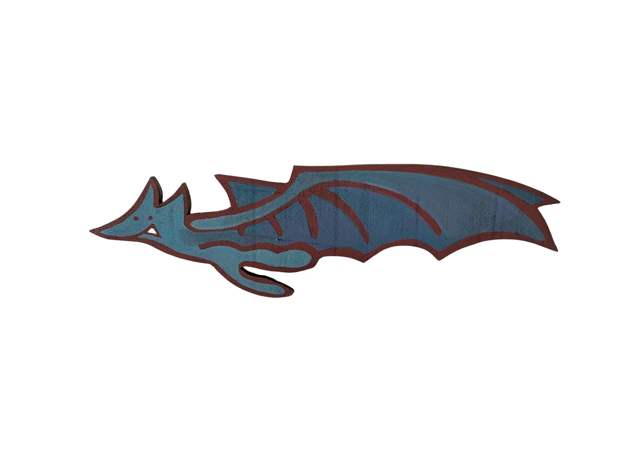 "Batty" a new wood painting that is now available on my website :) Almost everything has been hand made with this painting including the paint!
Check out more creatures at the link in my bio or the link below:

https://www.collincessnaartwo